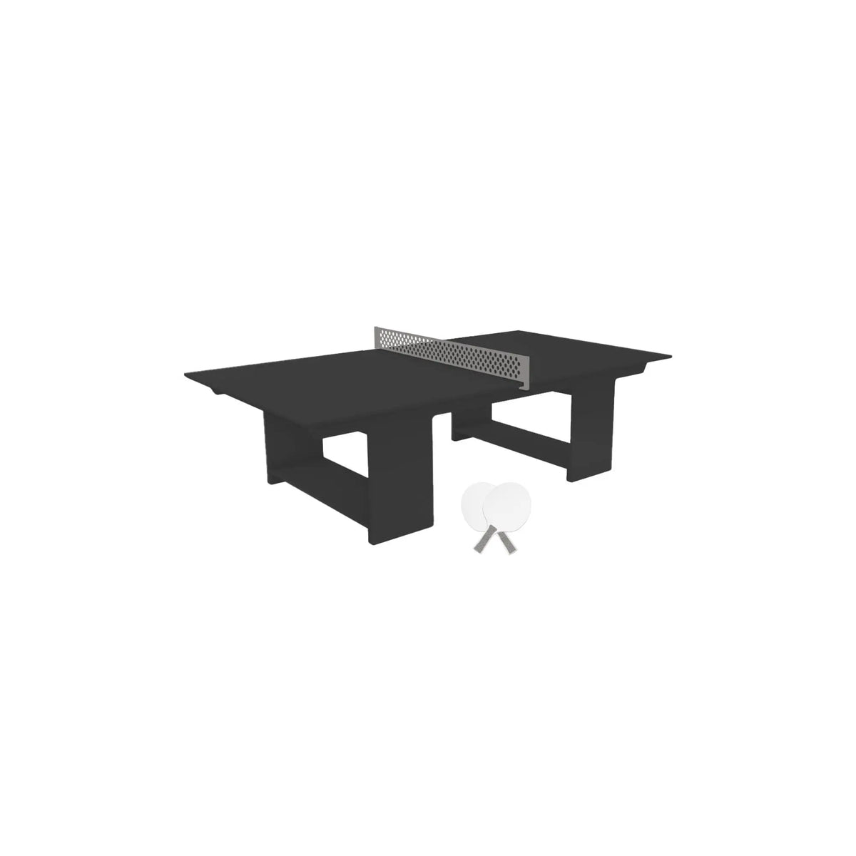 Ledge Lounger Table Tennis Set Resin Outdoor Ping Pong Table - view 75