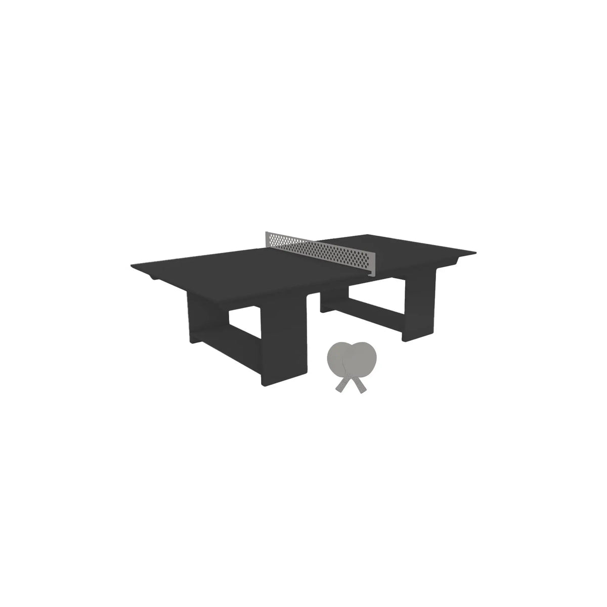 Ledge Lounger Table Tennis Set Resin Outdoor Ping Pong Table - view 77