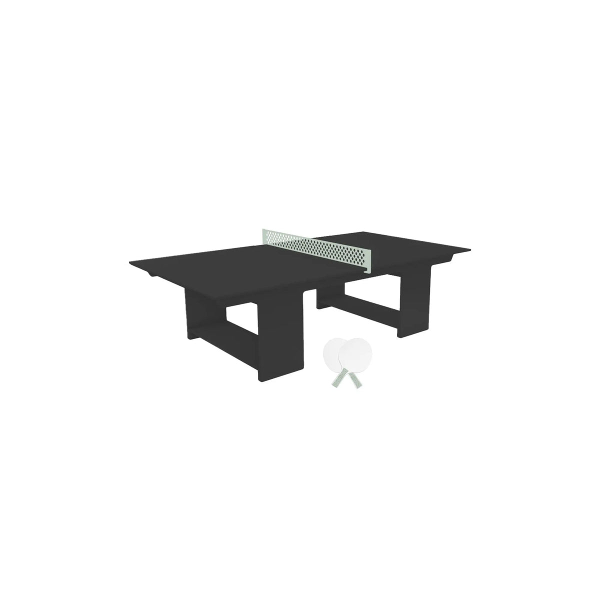 Ledge Lounger Table Tennis Set Resin Outdoor Ping Pong Table - view 78