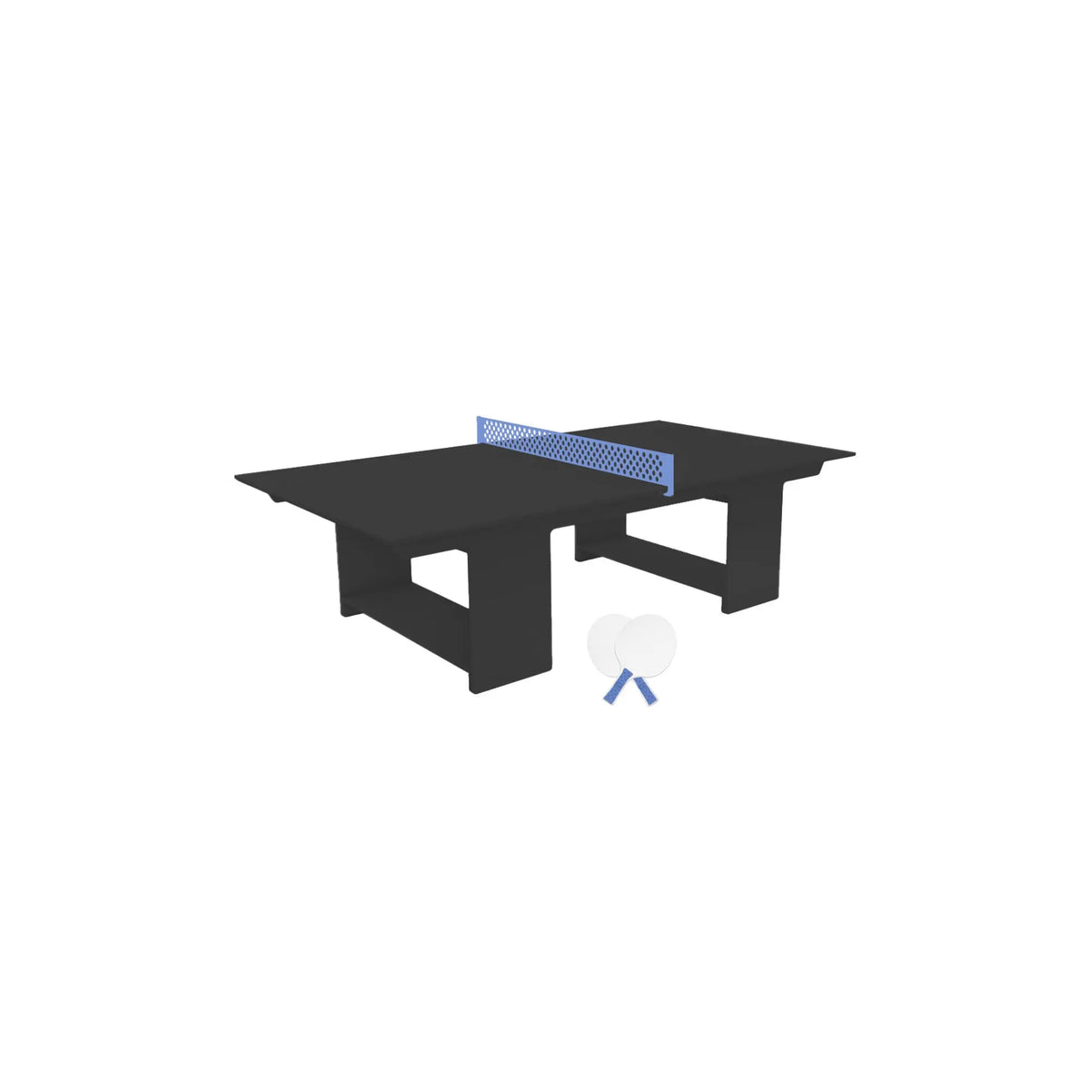 Ledge Lounger Table Tennis Set Resin Outdoor Ping Pong Table - view 81