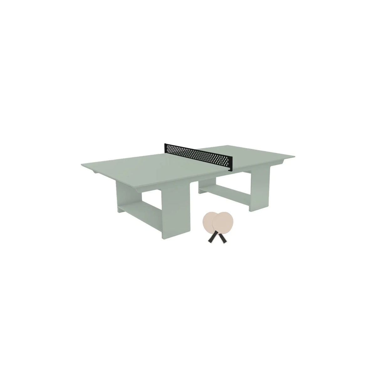 Ledge Lounger Table Tennis Set Resin Outdoor Ping Pong Table - view 88