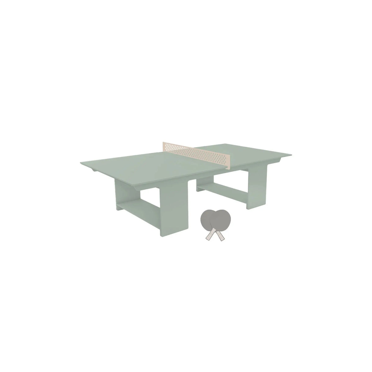Ledge Lounger Table Tennis Set Resin Outdoor Ping Pong Table - view 92