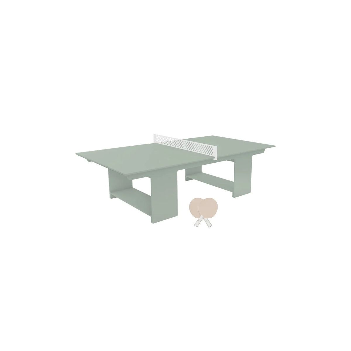 Ledge Lounger Table Tennis Set Resin Outdoor Ping Pong Table - view 103