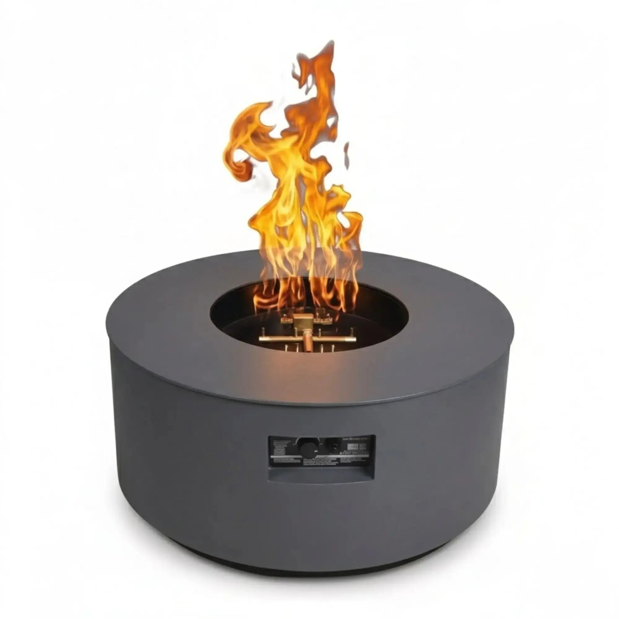 C36 AON 36" Circle Steel Gas Fire Table - Warming Trends Warming Trends