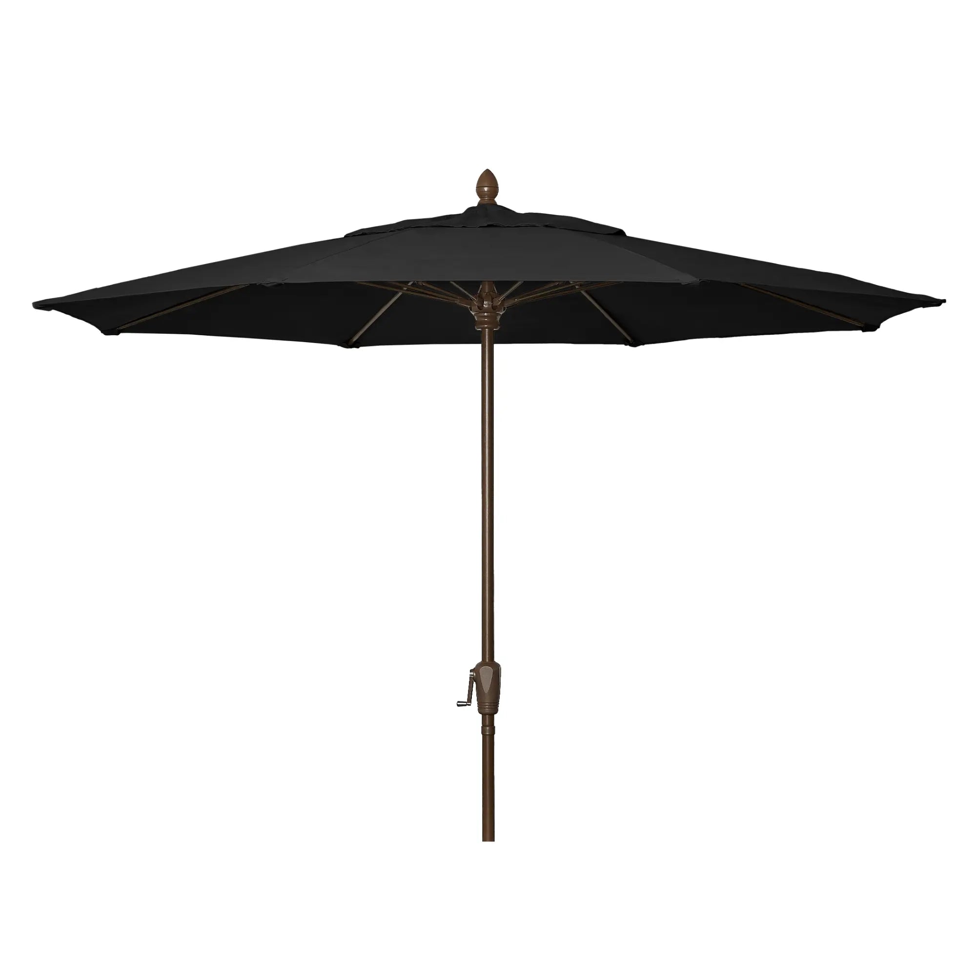FiberBuilt 9' Oct Market Umbrella – Crank Lift – Marine-Grade Solution-Dyed Acrylic Canopy