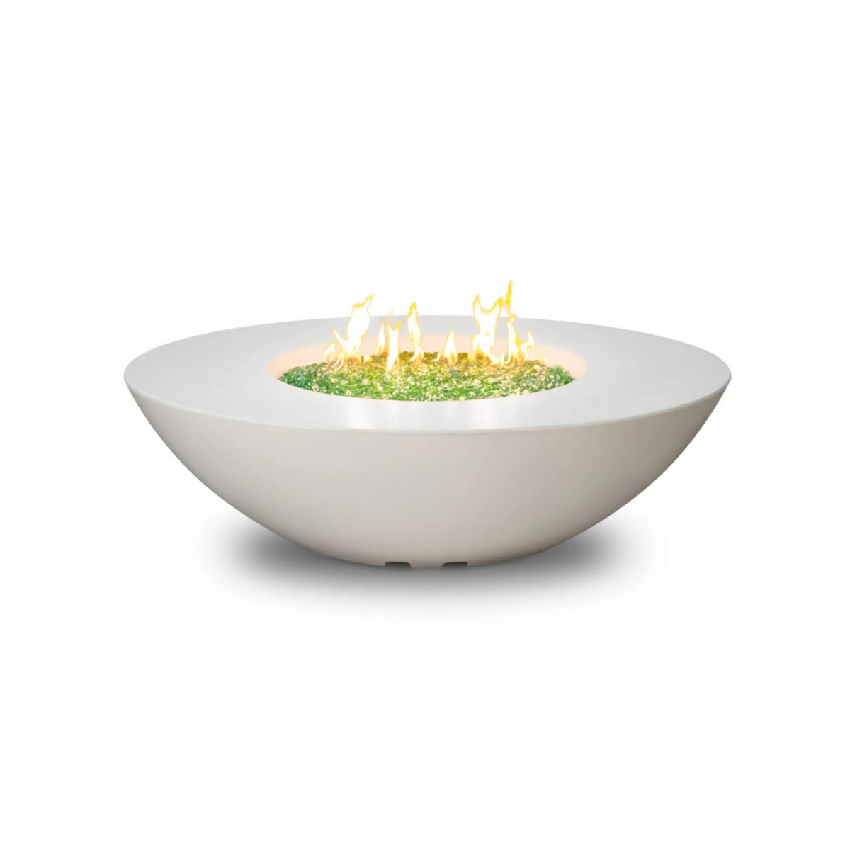 American Fyre Designs Calais Oval 60" GFRC Gas Fire Pit Table American Fyre Designs