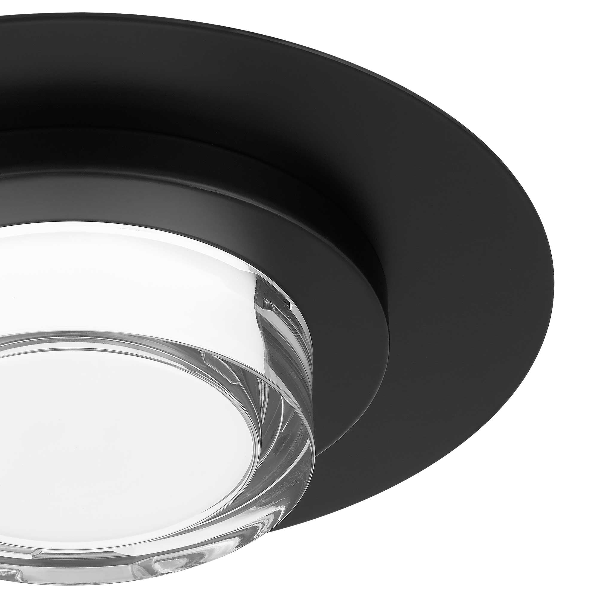 Alteck Plate 12-Inch Black 3-CCT LED Outdoor Flush Mount Light - AFM0012-3CCT-W-BK - Product Image 5