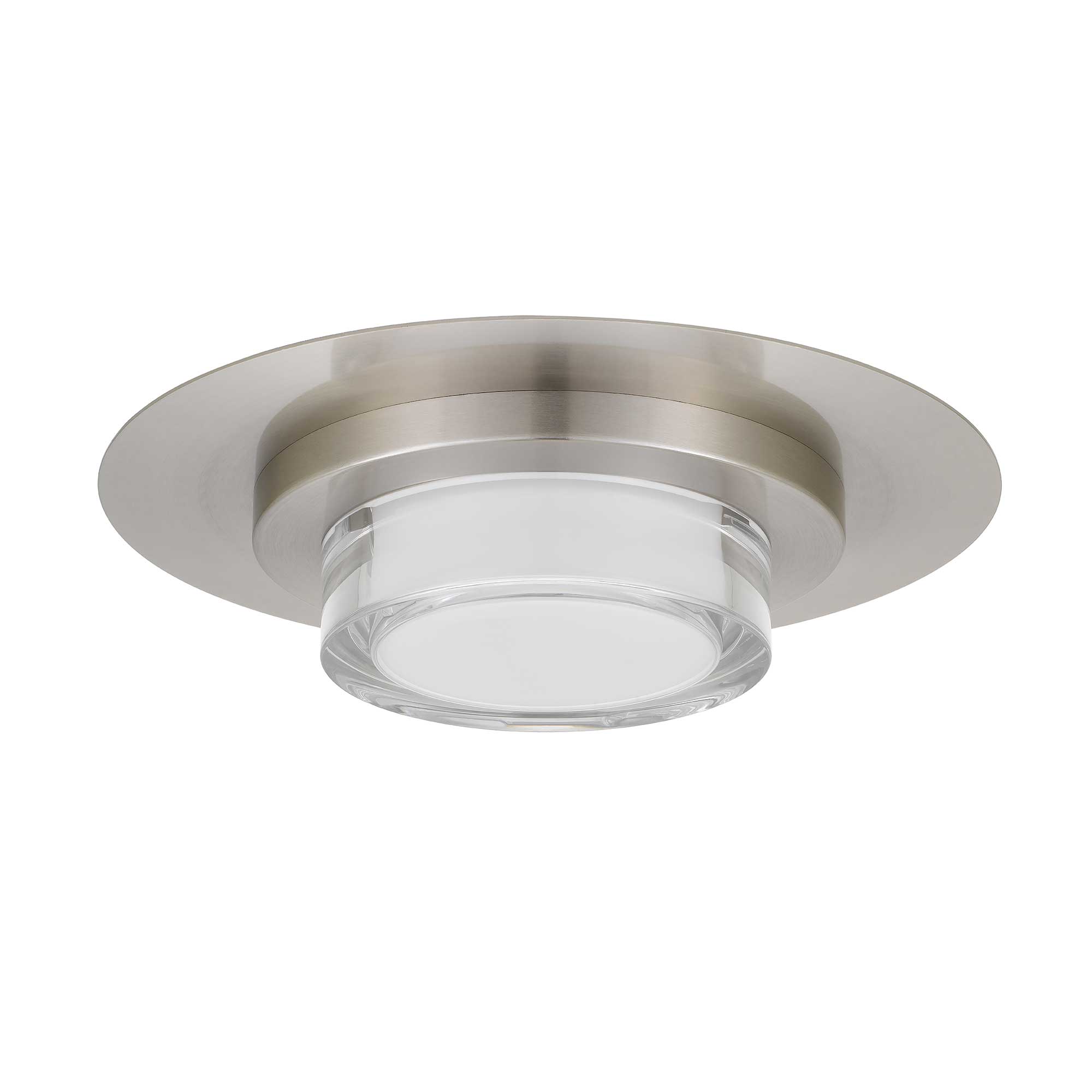 Alteck Plate 12-Inch Stainless Steel 3-CCT LED Outdoor Flush Mount Light - AFM0012-3CCT-W-BSS - Product Image 2
