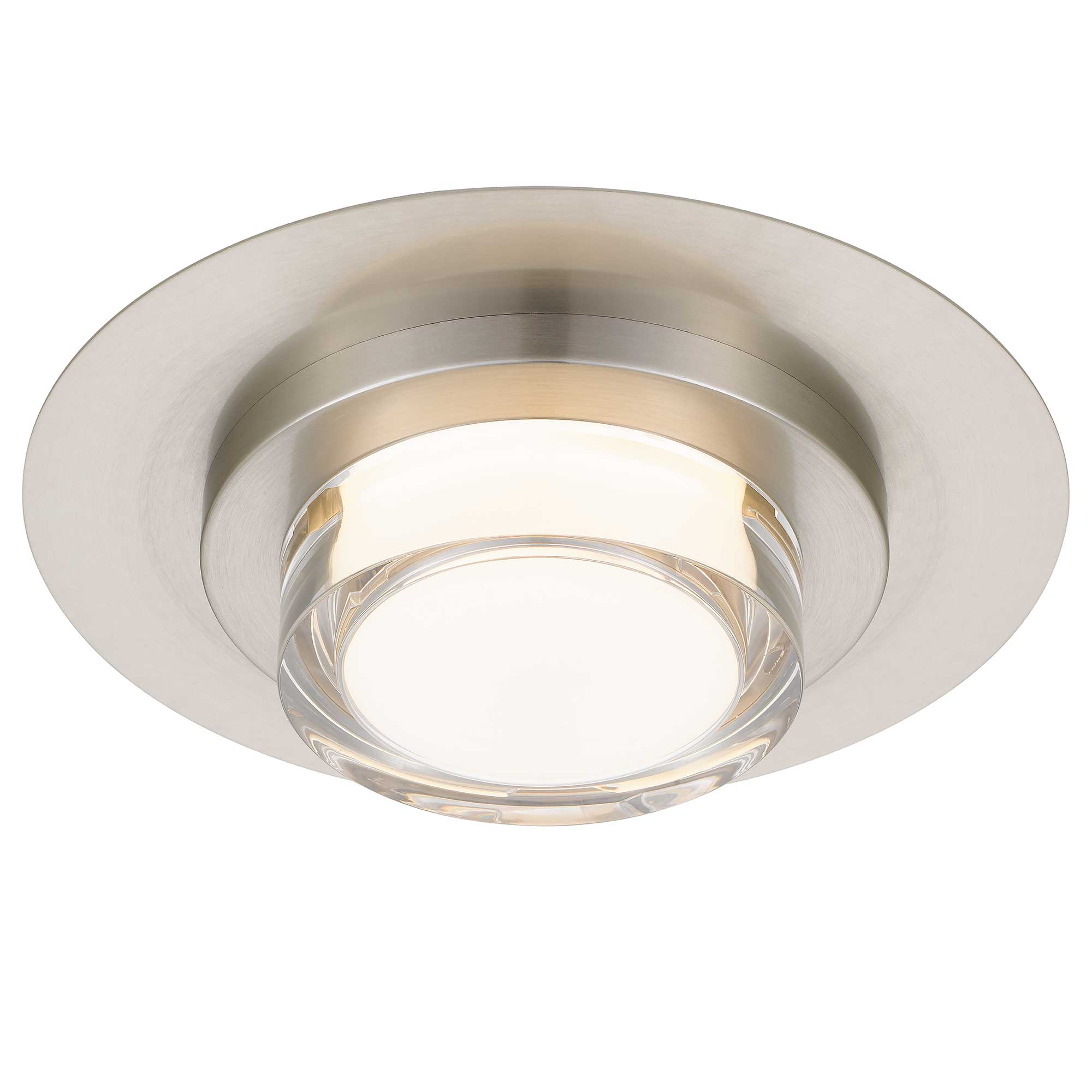 Alteck Plate 12-Inch Stainless Steel 3-CCT LED Outdoor Flush Mount Light - AFM0012-3CCT-W-BSS - Product Image 3