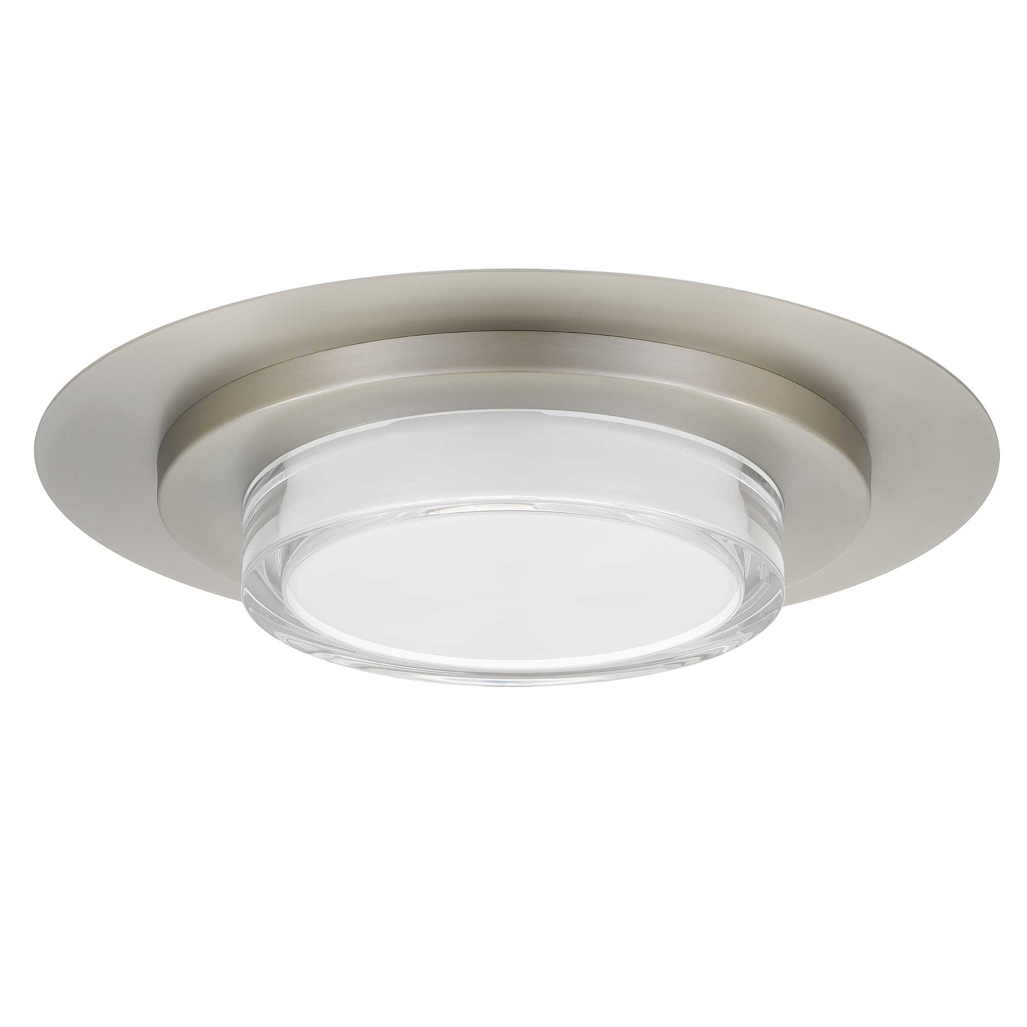Alteck Plate 16-Inch Stainless Steel 3-CCT LED Outdoor Flush Mount Light - AFM0013-3CCT-W-BSS - Product Image 2