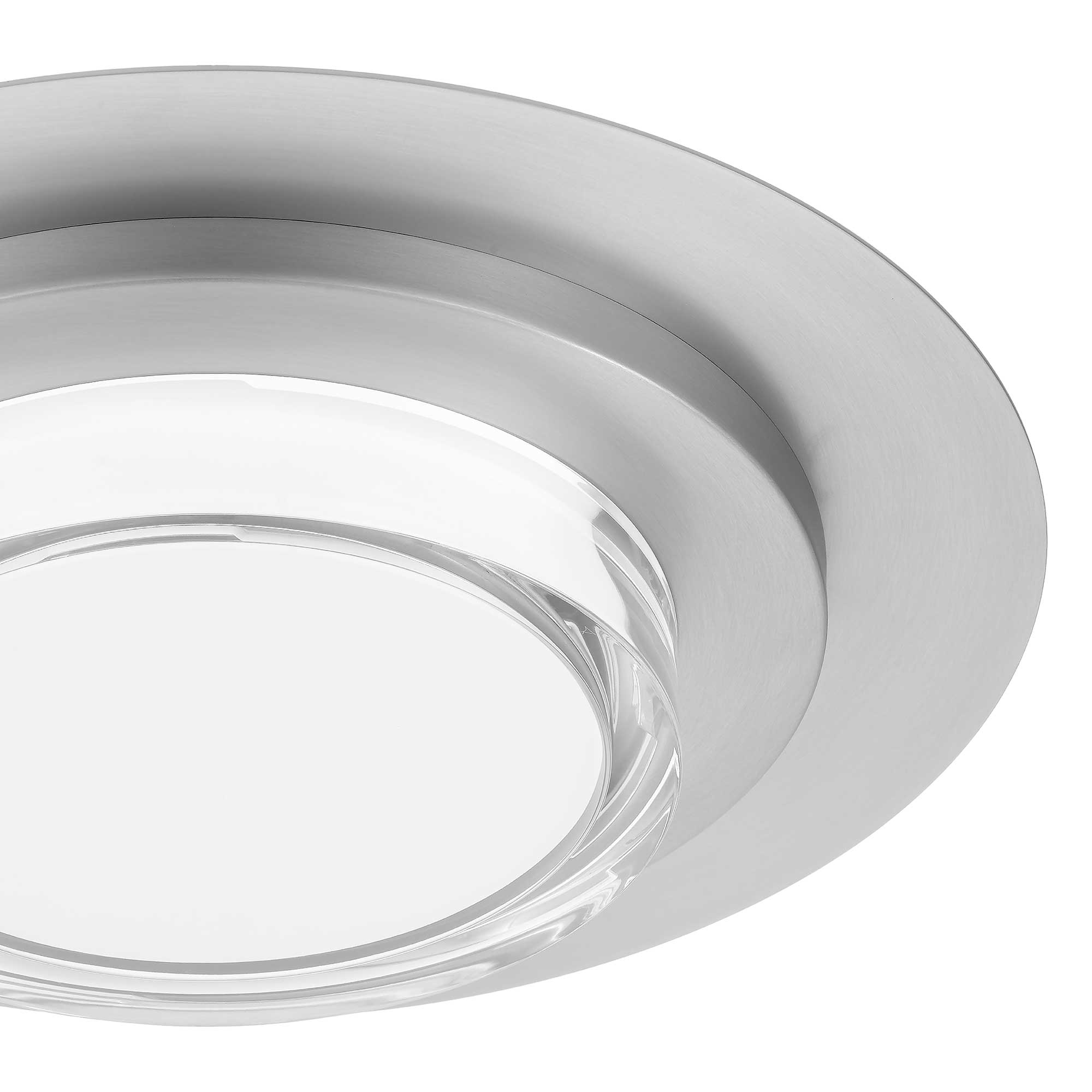 Alteck Plate 16-Inch Stainless Steel 3-CCT LED Outdoor Flush Mount Light - AFM0013-3CCT-W-BSS - Product Image 5