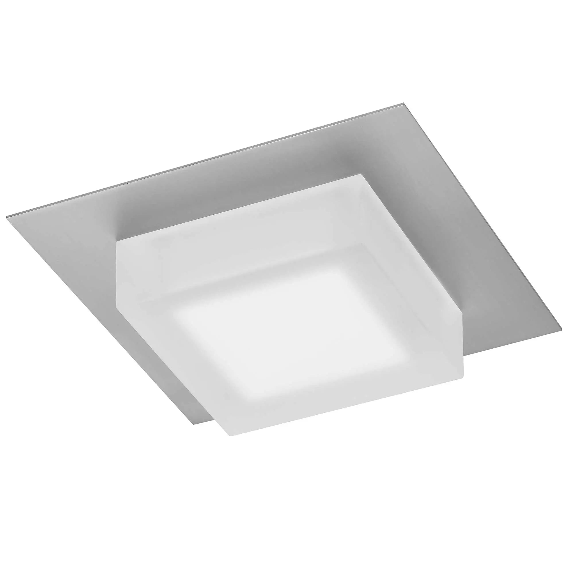 Alteck Foursquare 8-Inch Stainless Steel 3-CCT LED Outdoor Flush Mount Light - AFM0014-3CCT-W-BSS - Product Image 5