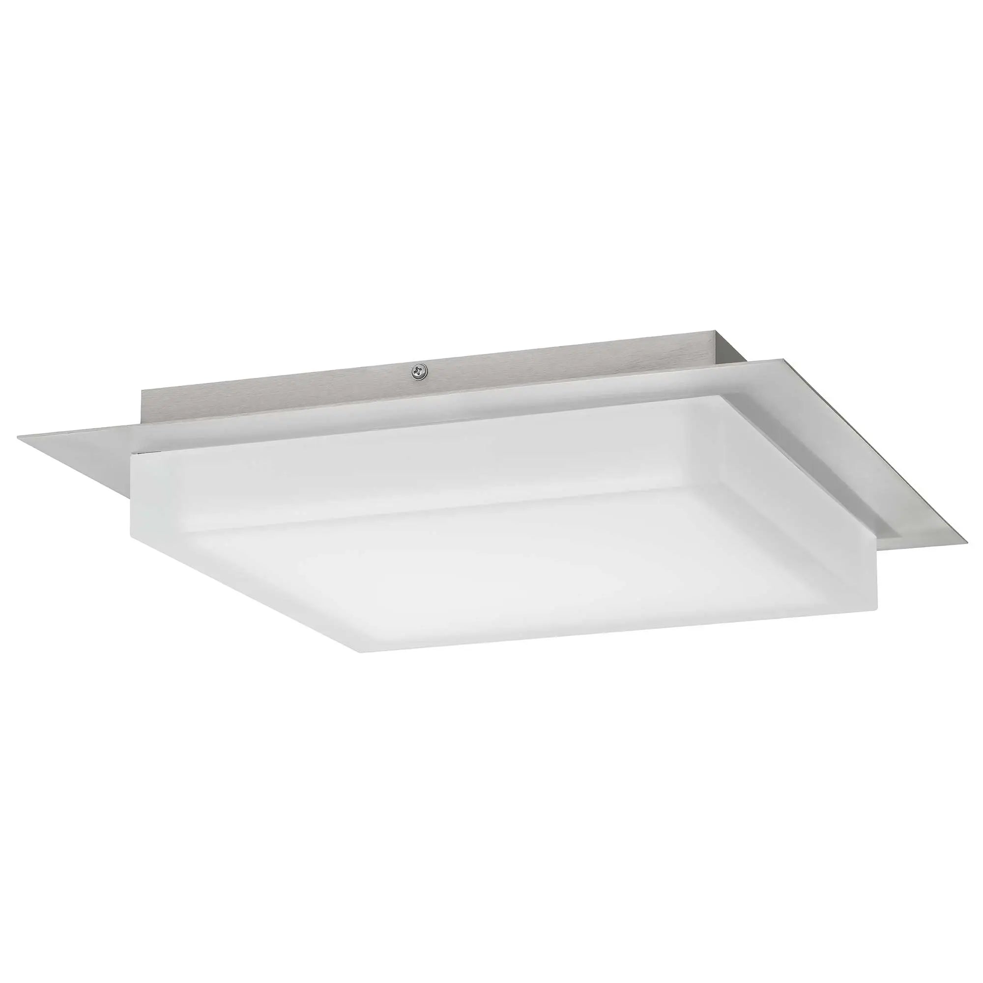 Alteck Foursquare 14-Inch Stainless Steel 3-CCT LED Outdoor Flush Mount Light - AFM0015-3CCT-W-BSS - Product Image 2