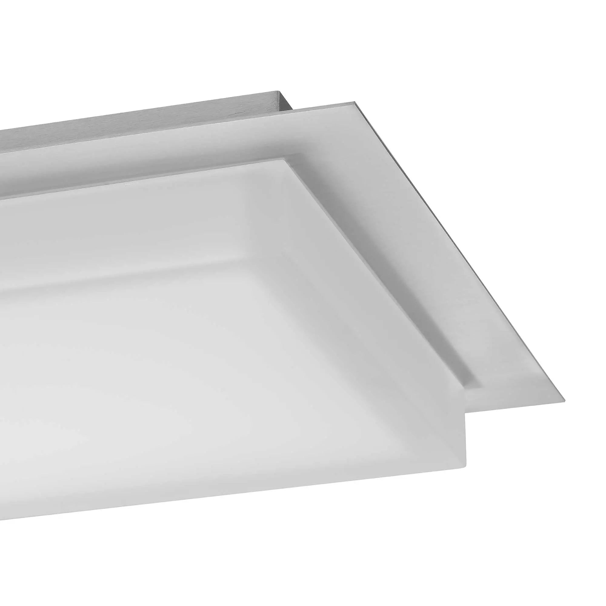 Alteck Foursquare 14-Inch Stainless Steel 3-CCT LED Outdoor Flush Mount Light - AFM0015-3CCT-W-BSS - Product Image 5