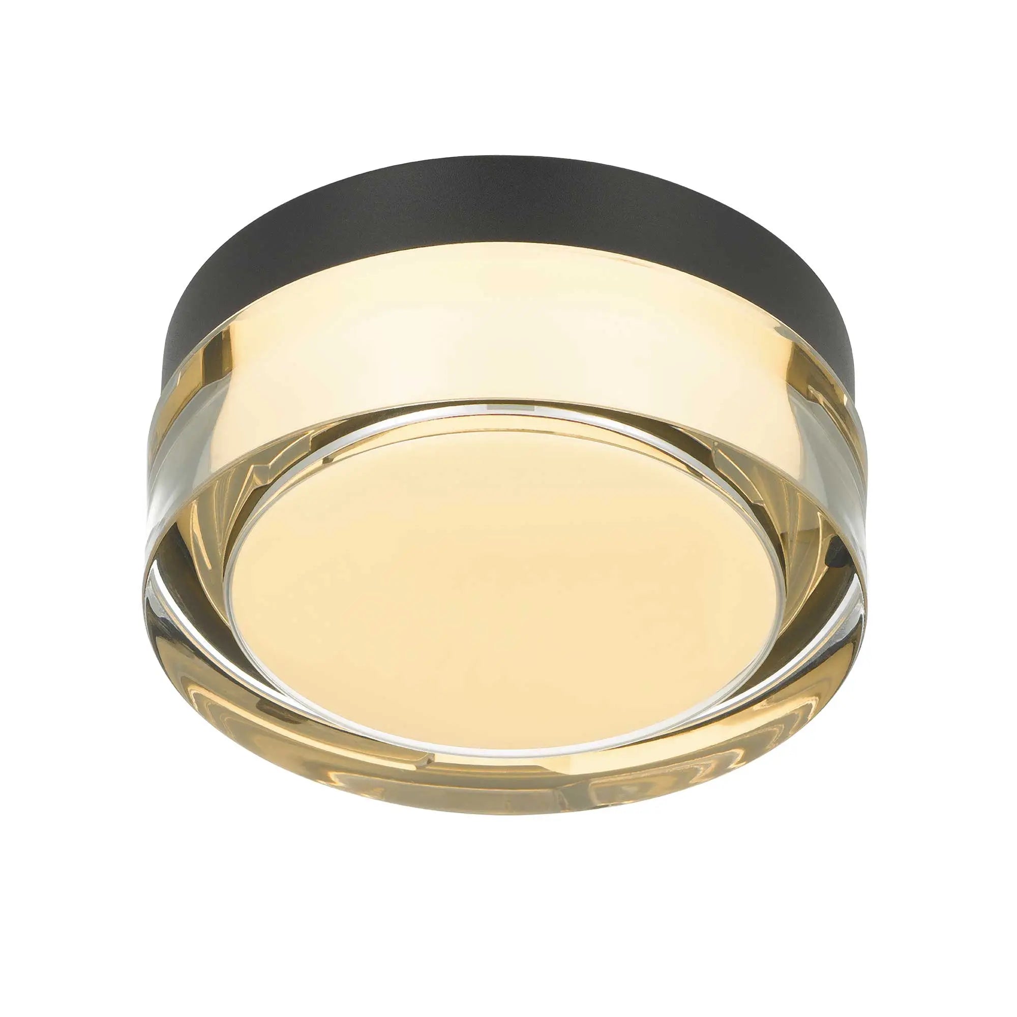 Alteck Sunspot 6-Inch Black 3-CCT LED Outdoor Flush Mount Light - AFM0016-3CCT-W-BK - Product Image 3
