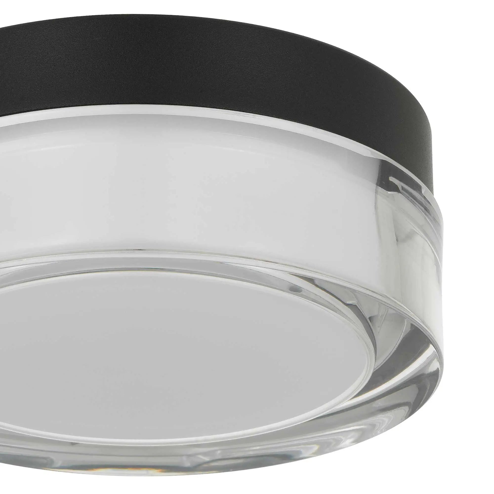 Alteck Sunspot 6-Inch Black 3-CCT LED Outdoor Flush Mount Light - AFM0016-3CCT-W-BK - Product Image 5