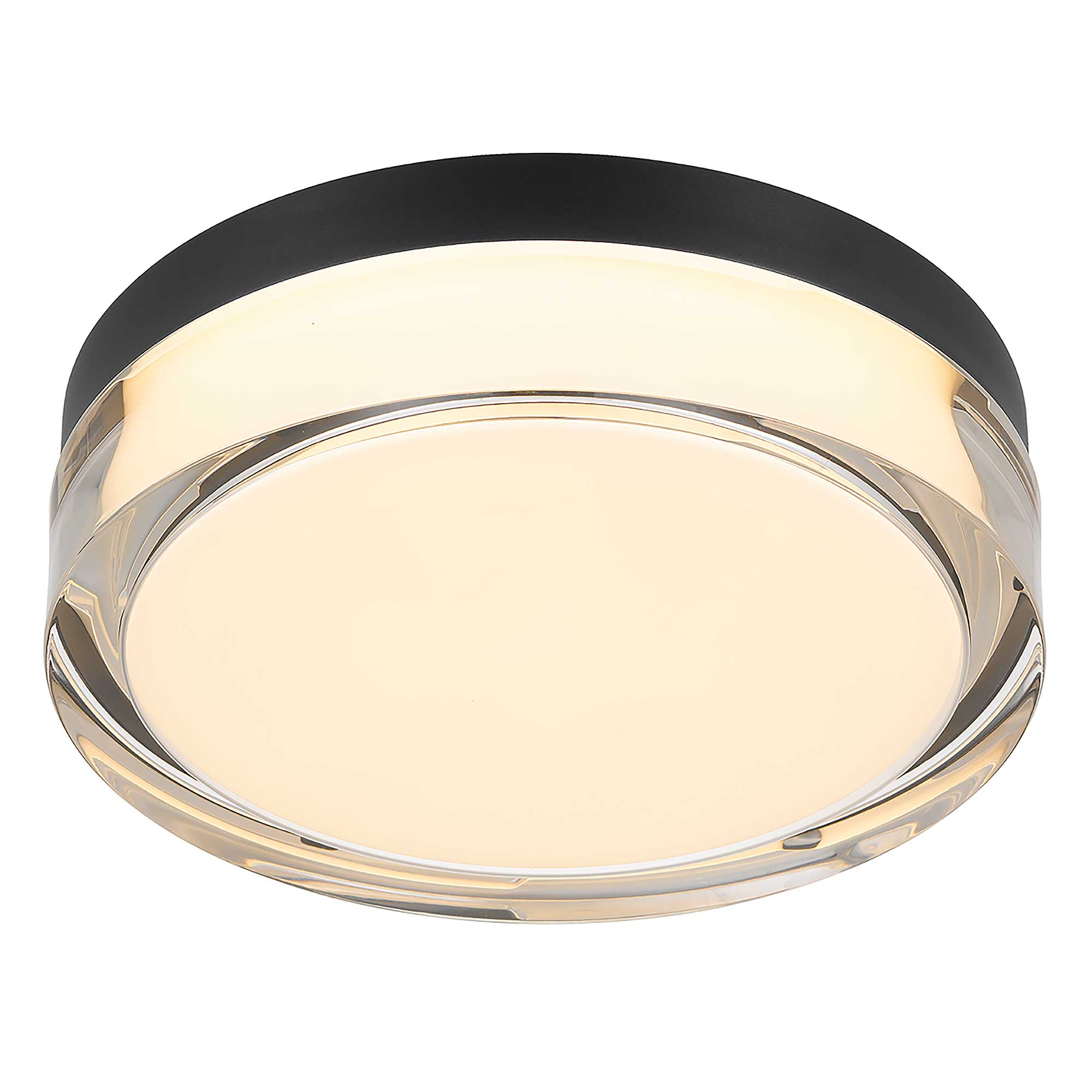 Alteck Sunspot 9-Inch Black 3-CCT LED Outdoor Flush Mount Light - AFM0017-3CCT-W-BK - Product Image 4