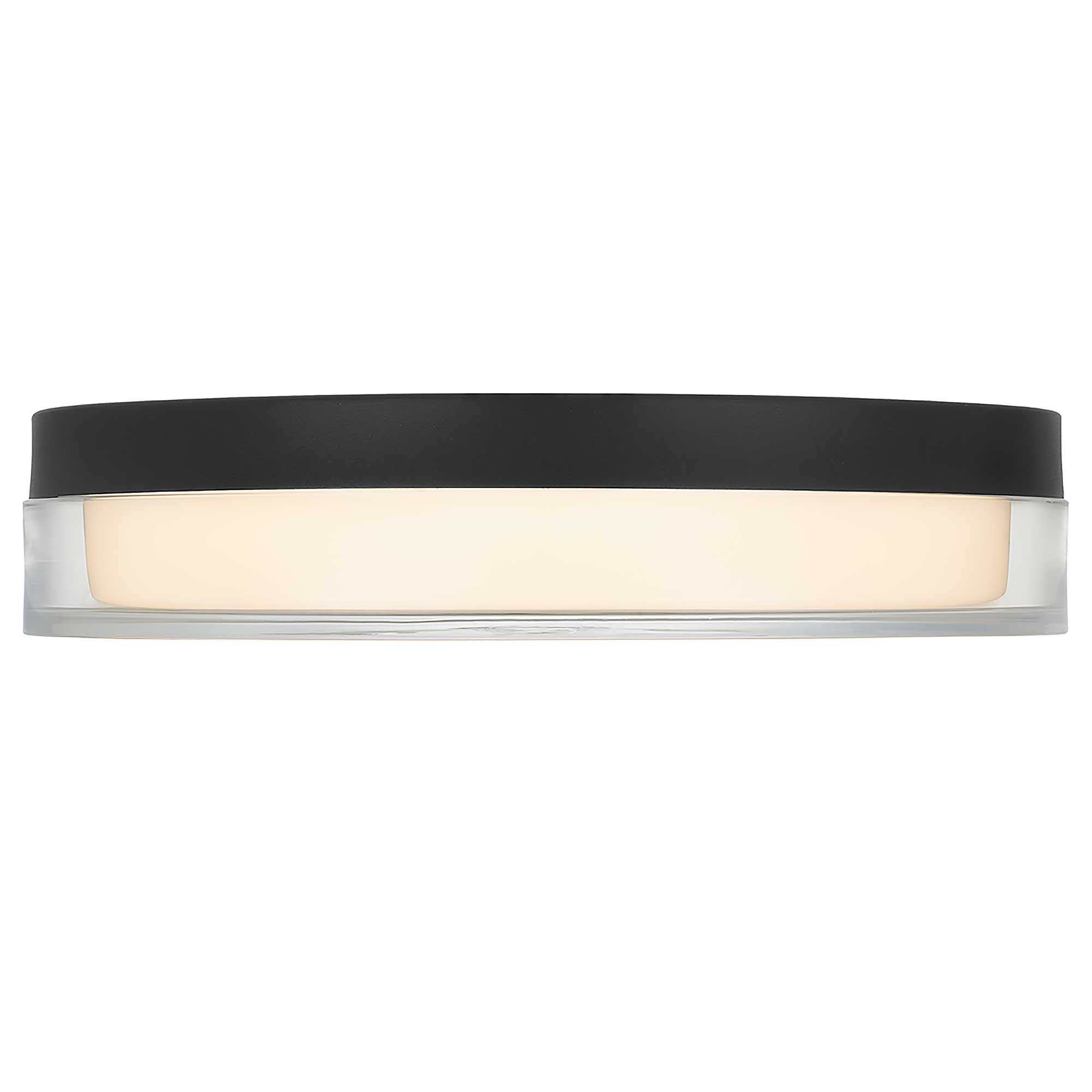 Alteck Sunspot 12-Inch Black 3-CCT LED Outdoor Flush Mount Light - AFM0018-3CCT-W-BK - Product Image 3
