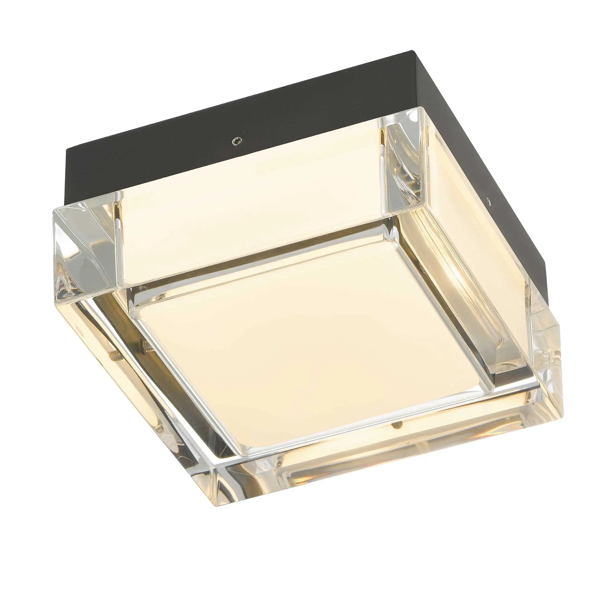 Alteck Box 5-Inch Black 3-CCT LED Outdoor Flush Mount Light - AFM0019-3CCT-W-BK - Product Image 3