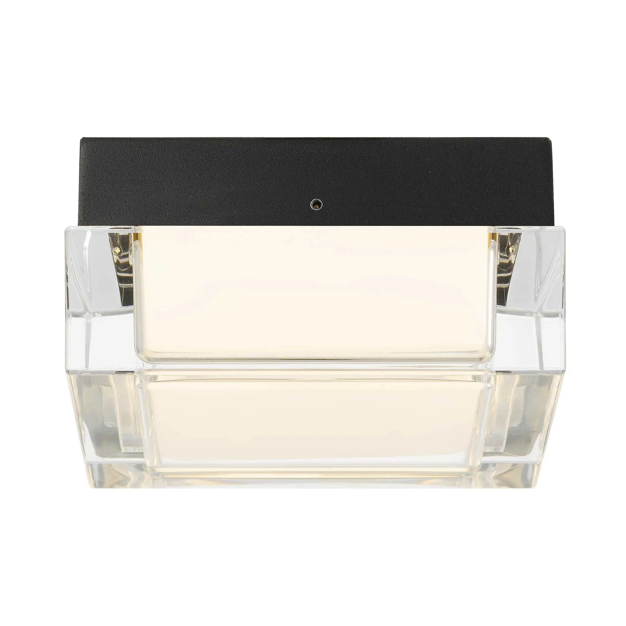 Alteck Box 5-Inch Black 3-CCT LED Outdoor Flush Mount Light - AFM0019-3CCT-W-BK - Product Image 4