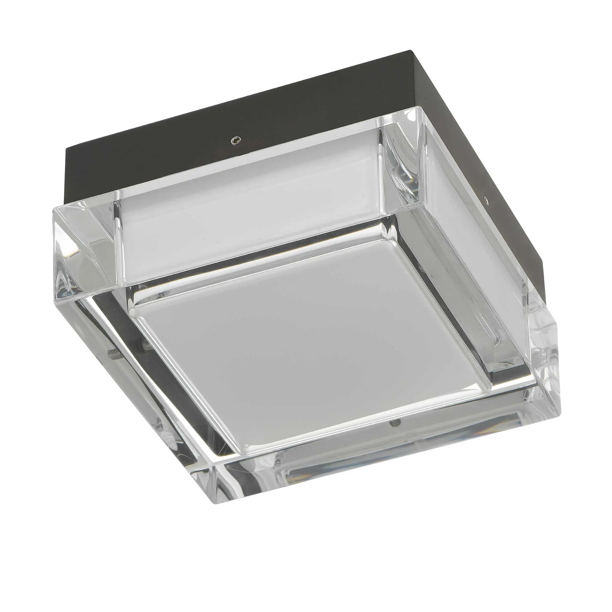 Alteck Box 5-Inch Black 3-CCT LED Outdoor Flush Mount Light - AFM0019-3CCT-W-BK - Product Image 5