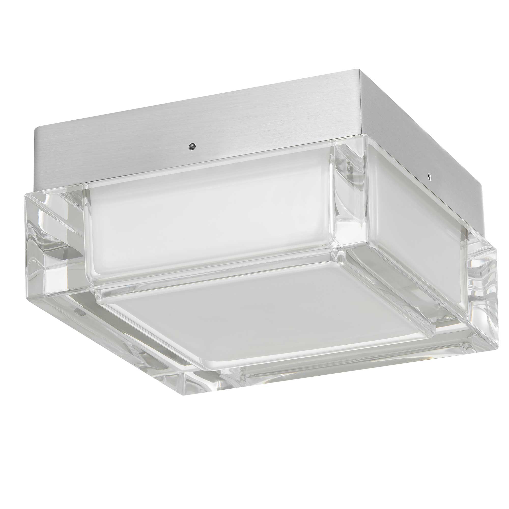 Alteck Box 5-Inch Stainless Steel 3-CCT LED Outdoor Flush Mount Light - AFM0019-3CCT-W-BSS - Product Image 2
