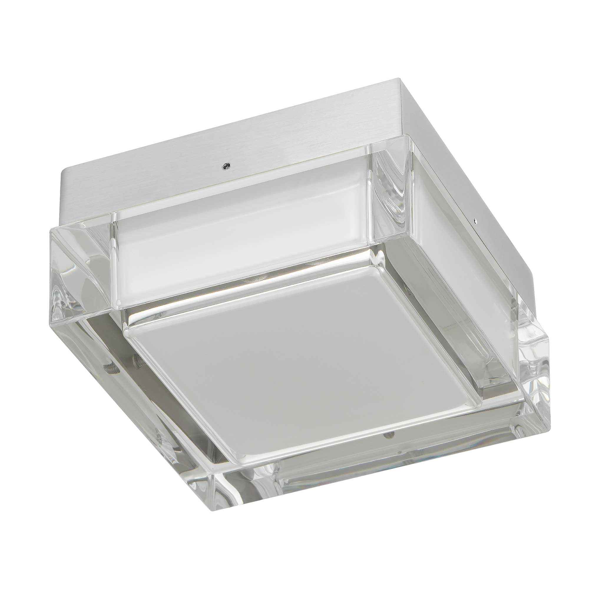 Alteck Box 5-Inch Stainless Steel 3-CCT LED Outdoor Flush Mount Light - AFM0019-3CCT-W-BSS - Product Image 5