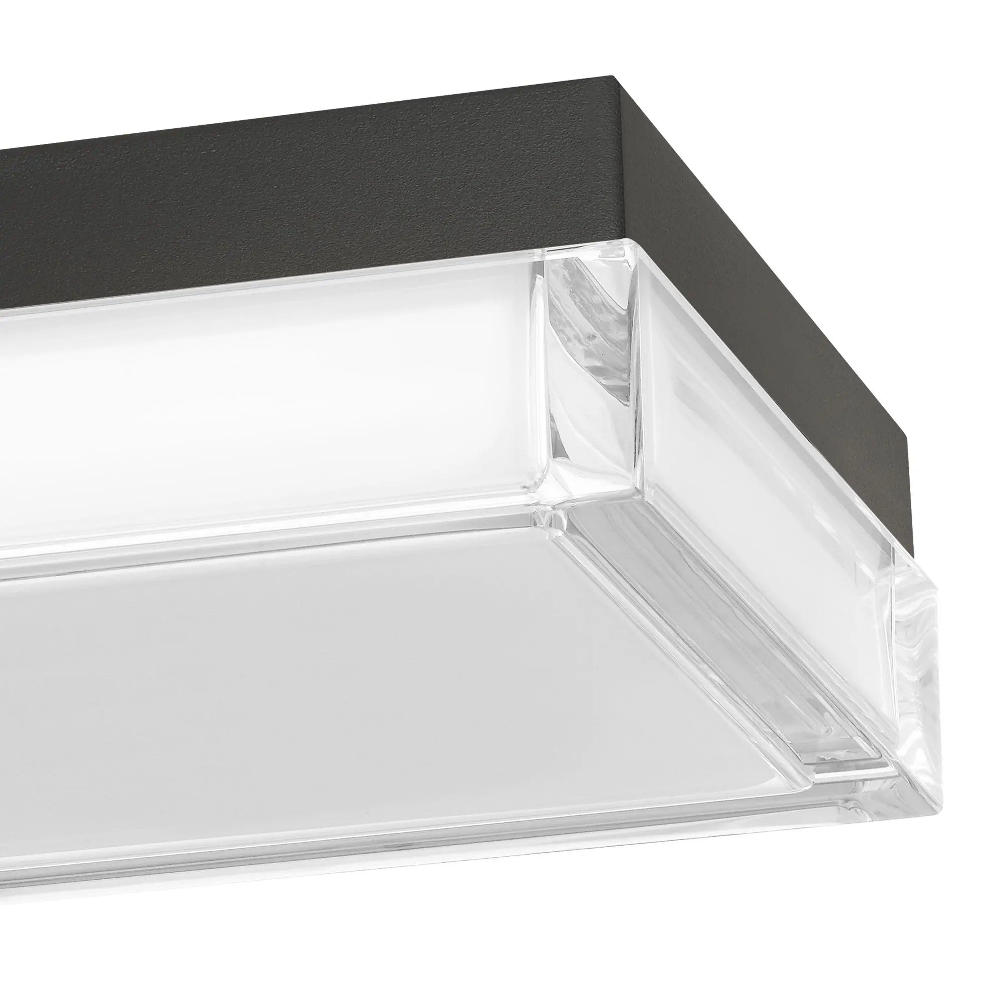 Alteck Box 8-Inch Black 3-CCT LED Outdoor Flush Mount Light - AFM0020-3CCT-W-BK - Product Image 5