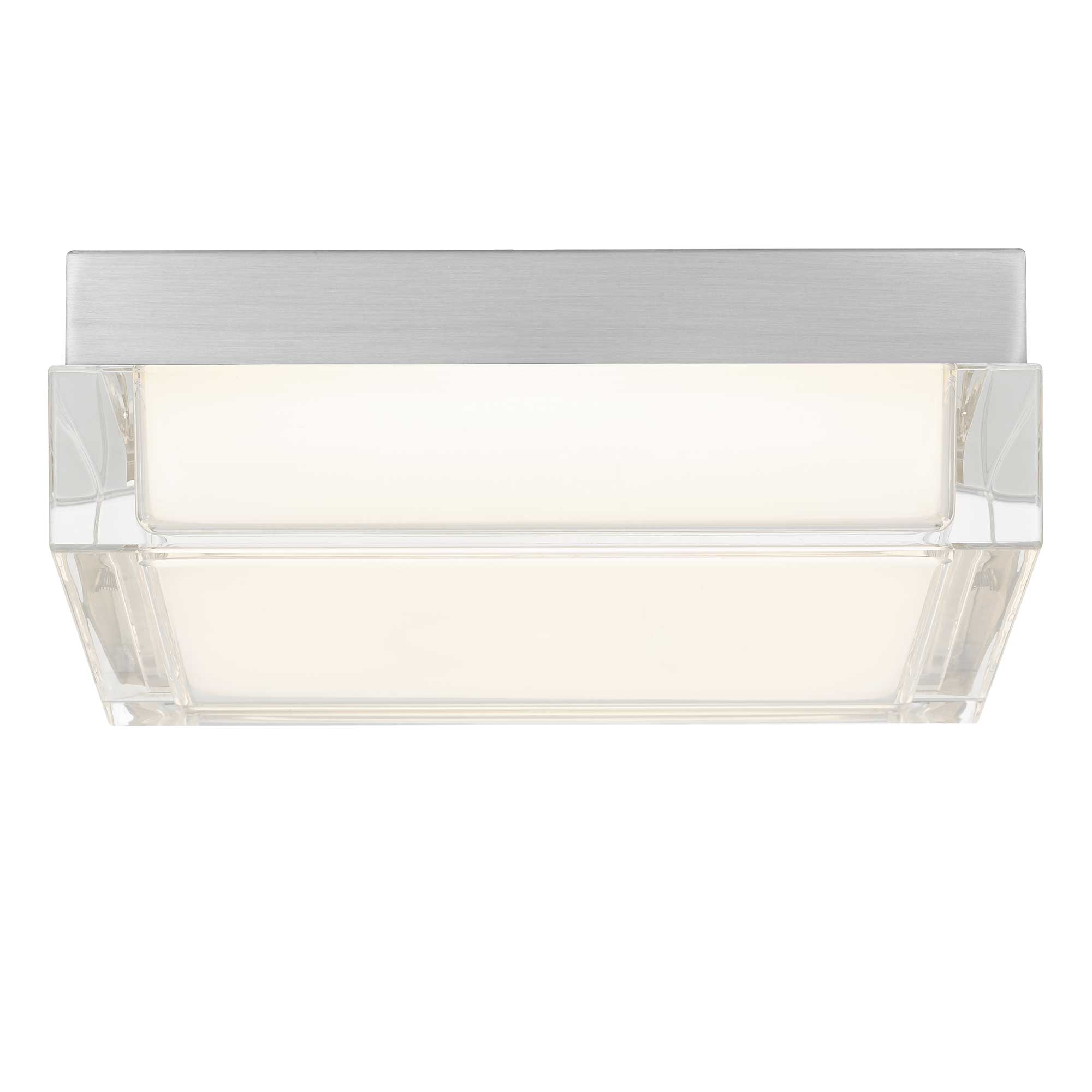 Alteck Box 8-Inch Stainless Steel 3-CCT LED Outdoor Flush Mount Light - AFM0020-3CCT-W-BSS - Product Image 4