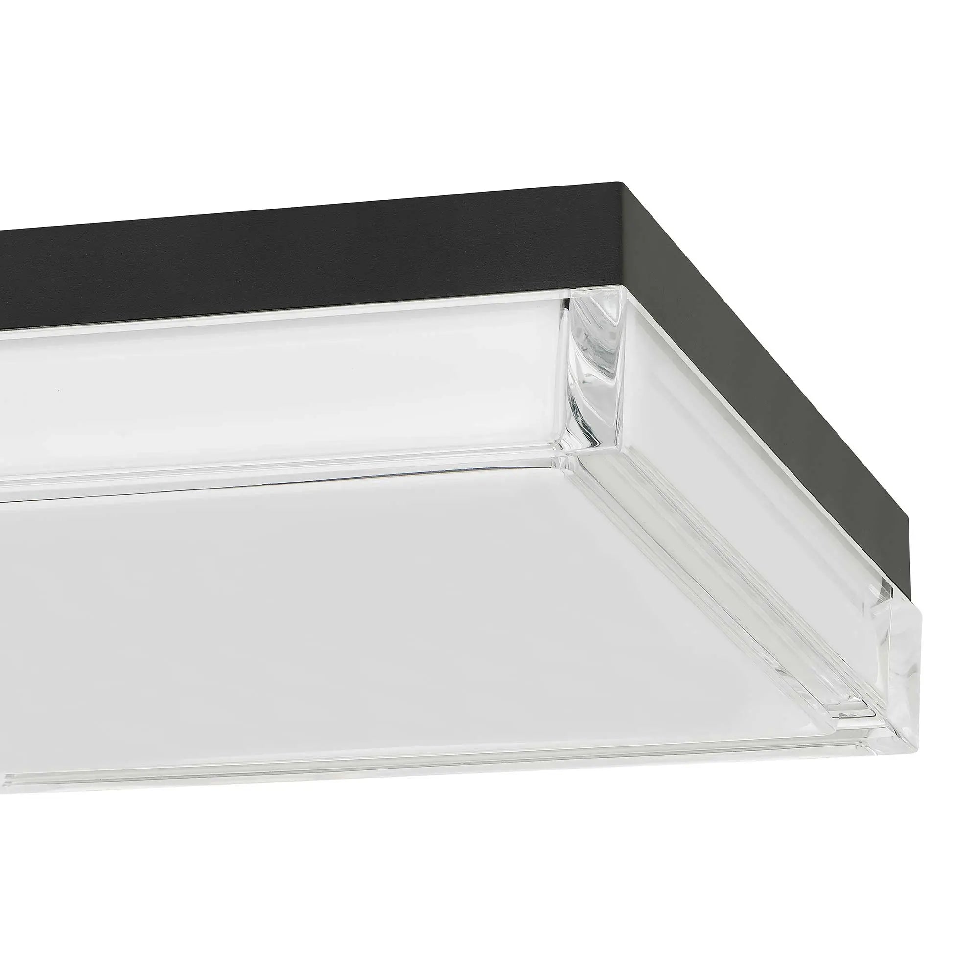 Alteck Box 11-Inch Black 3-CCT LED Outdoor Flush Mount Light - AFM0021-3CCT-W-BK - Product Image 5