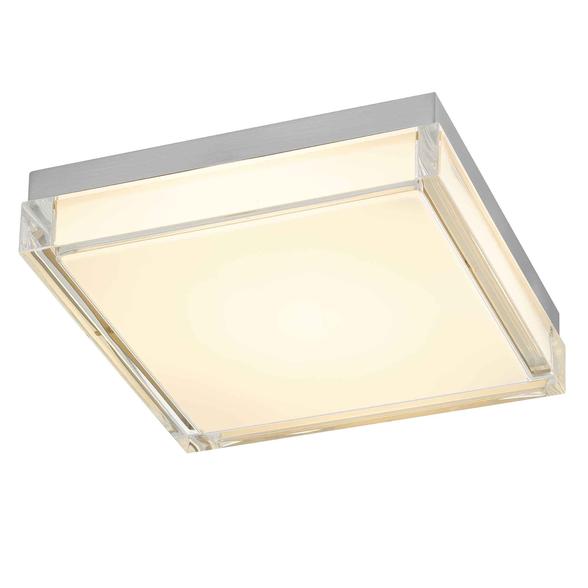 Alteck Box 11-Inch Stainless Steel 3-CCT LED Outdoor Flush Mount Light - AFM0021-3CCT-W-BSS - Product Image 3