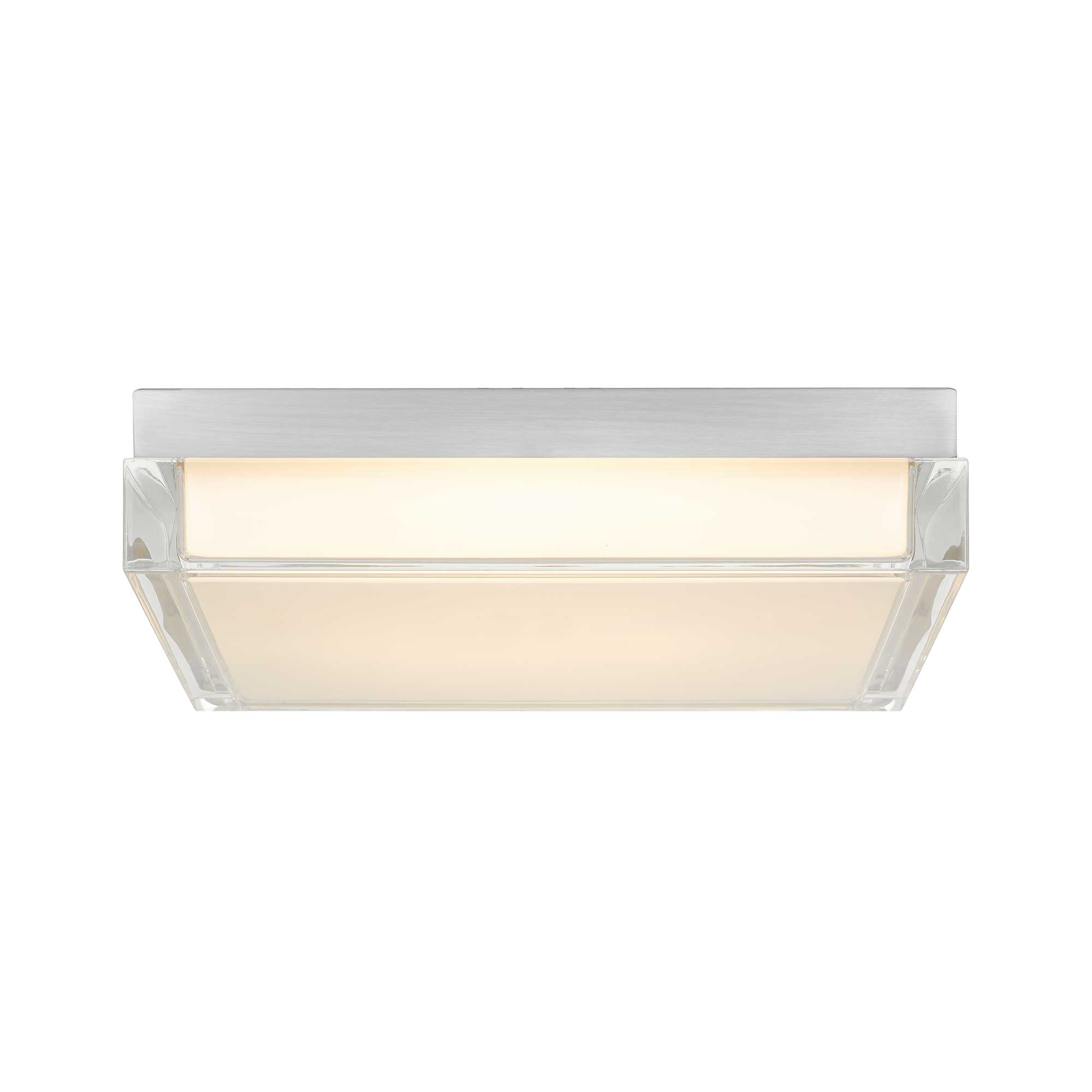 Alteck Box 11-Inch Stainless Steel 3-CCT LED Outdoor Flush Mount Light - AFM0021-3CCT-W-BSS - Product Image 4