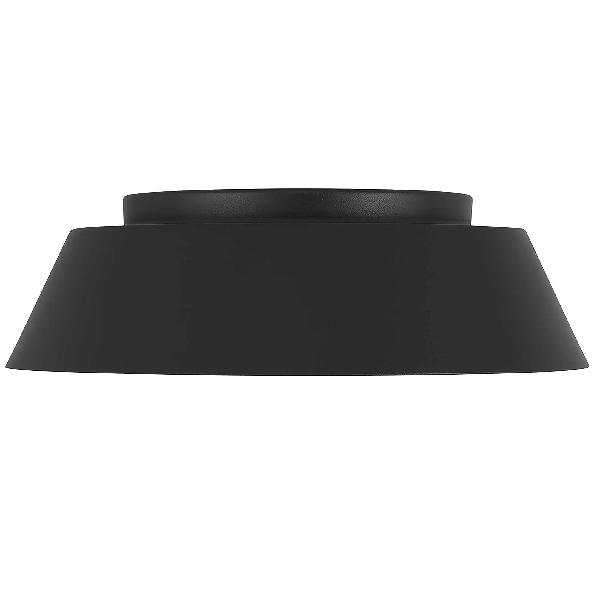 Alteck Pez 11-Inch Black LED Outdoor Flush Mount Light - AFM0066-5CCT-W-BK - Product Image 3