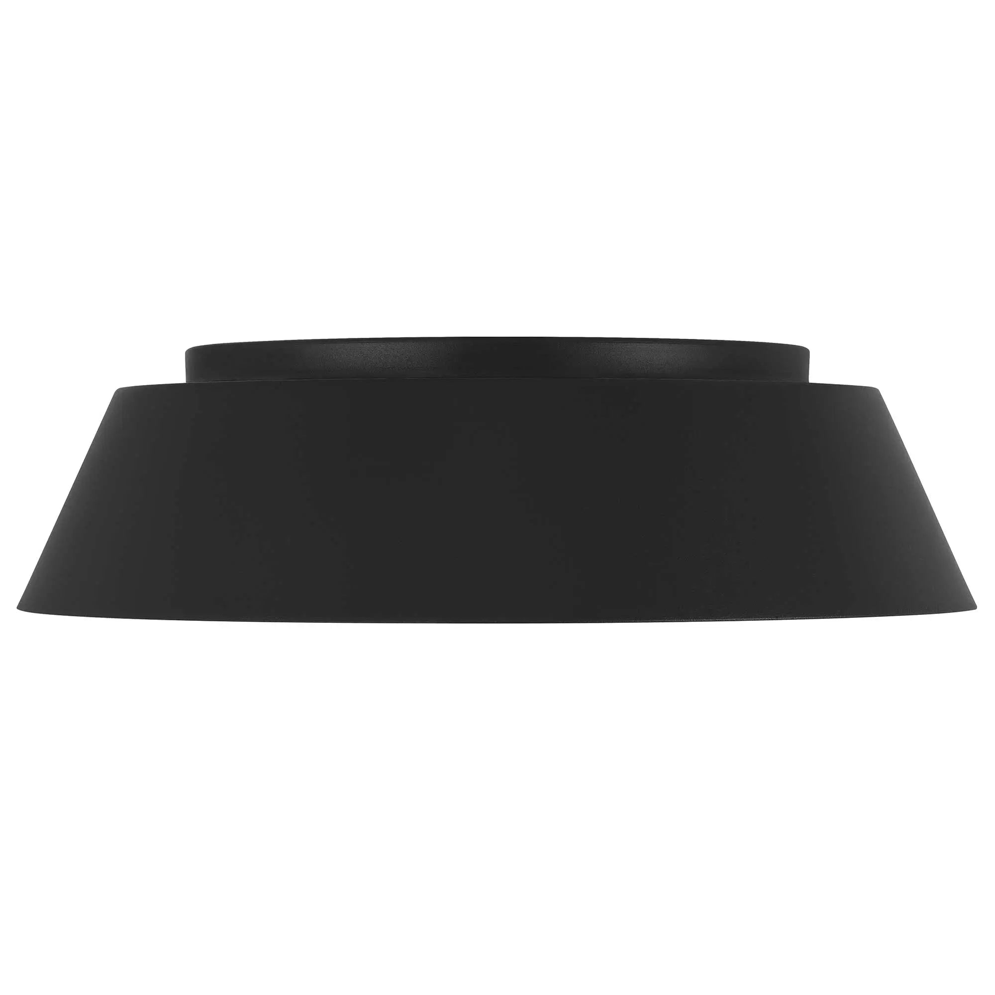 Alteck Pez 15-Inch Black LED Outdoor Flush Mount Light - AFM0067-5CCT-W-BK - Product Image 3