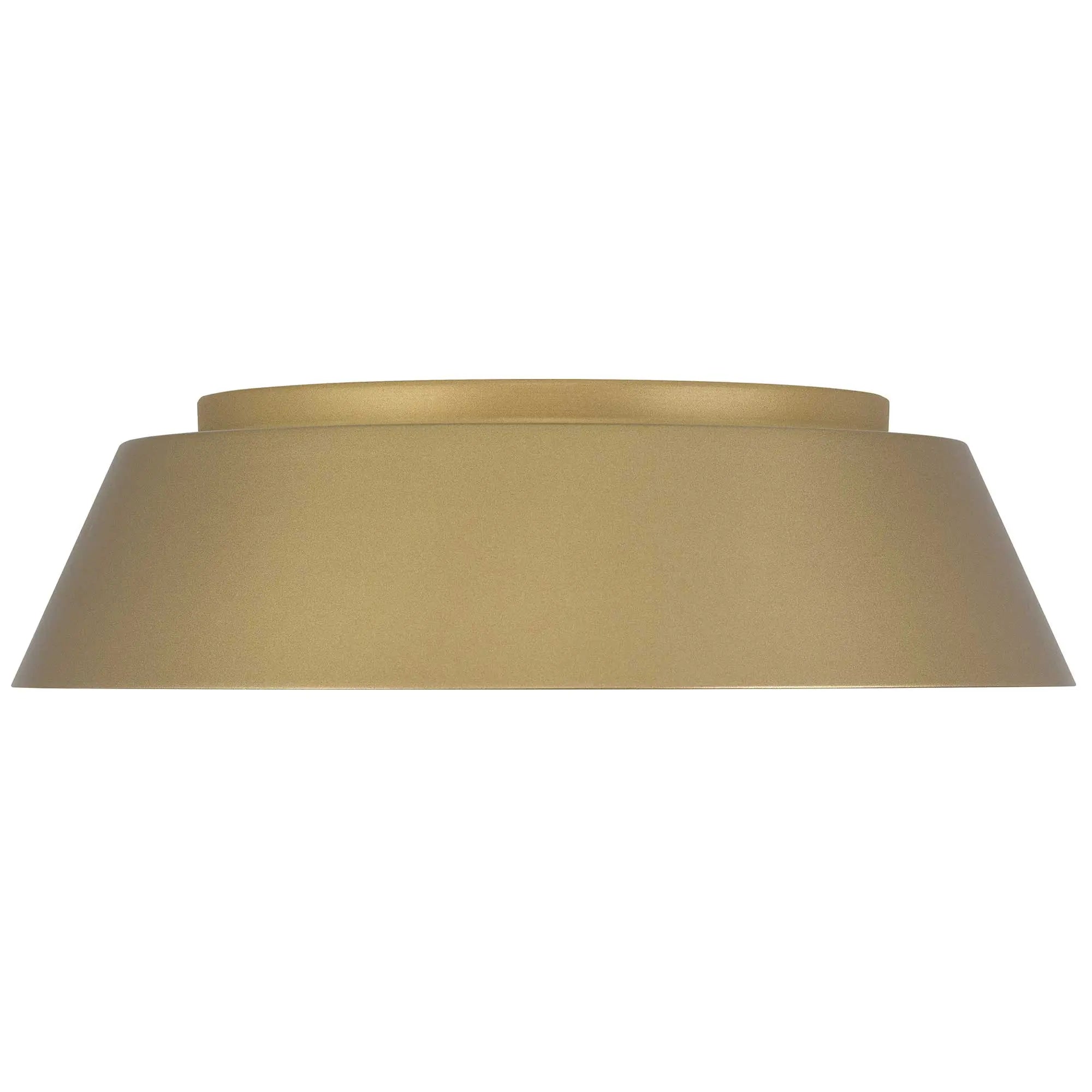 Alteck Pez 15-Inch Painted Brass LED Outdoor Flush Mount Light - AFM0067-5CCT-W-PB - Product Image 3