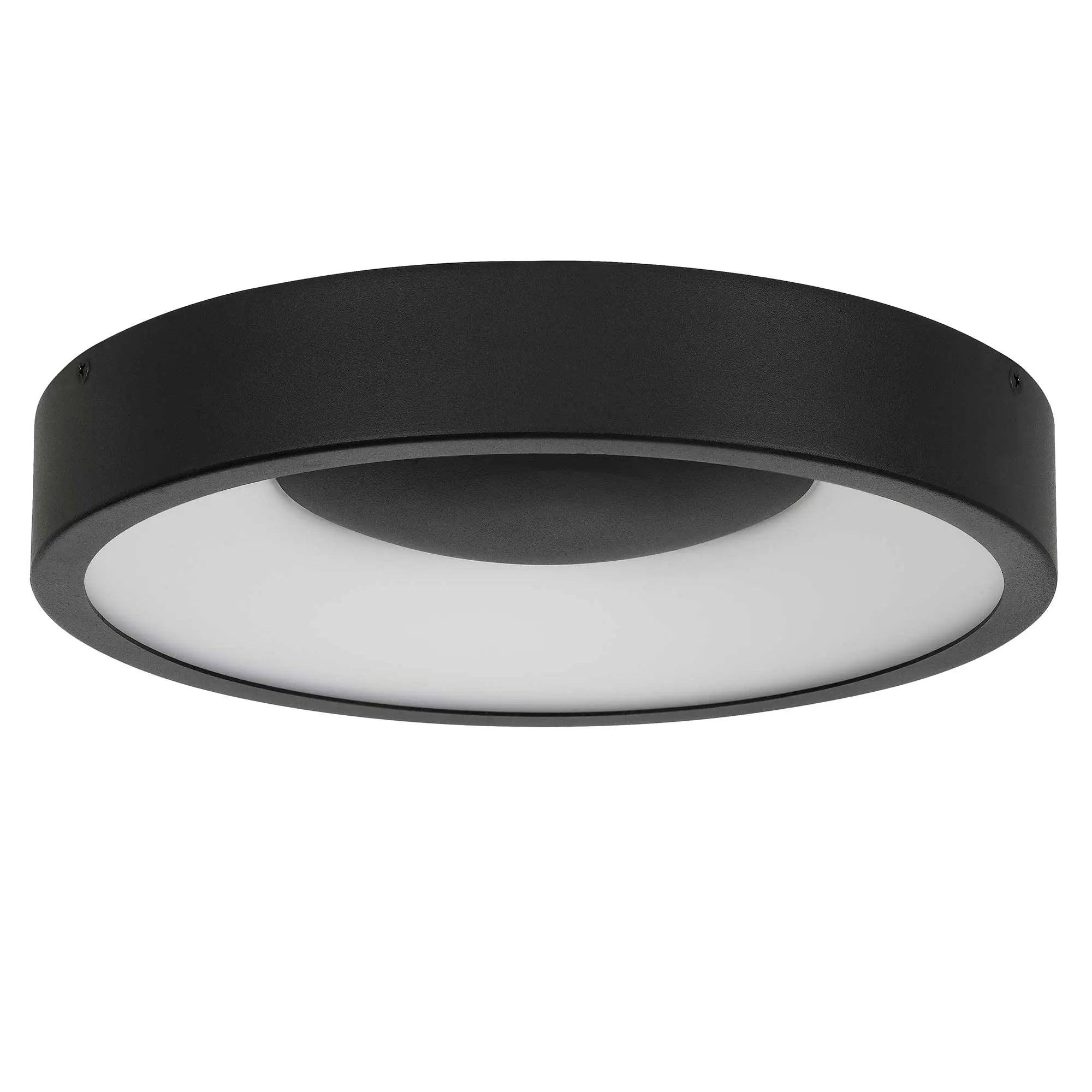 Alteck Stellar 11-Inch Black LED Outdoor Flush Mount Light - AFM0068-5CCT-W-BK - Product Image 2