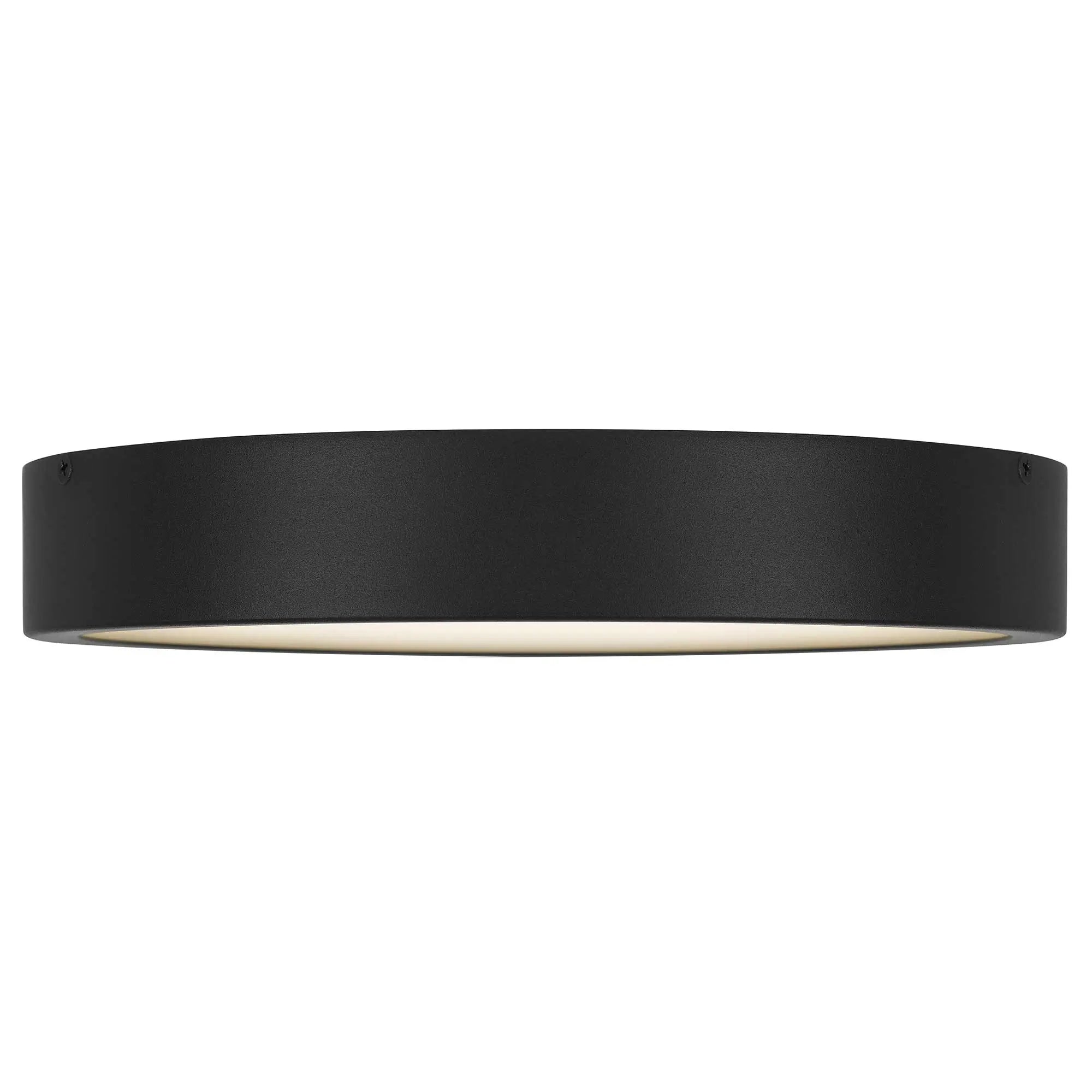 Alteck Stellar 11-Inch Black LED Outdoor Flush Mount Light - AFM0068-5CCT-W-BK - Product Image 3