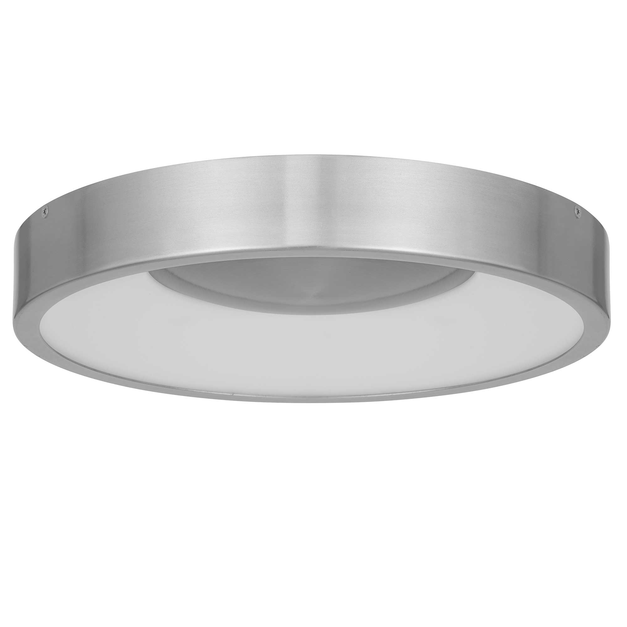 Alteck Stellar 14-Inch Brushed Aluminum LED Outdoor Flush Mount Light - AFM0069-5CCT-W-BA - Product Image 2