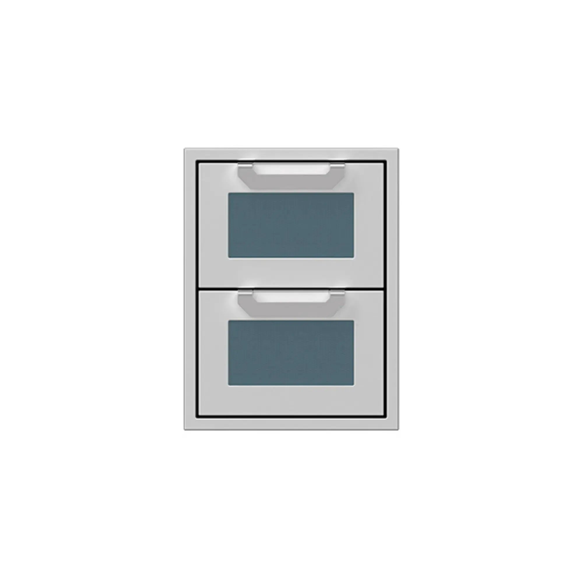 Hestan 16-Inch Outdoor Kitchen Double Storage Drawers Hestan