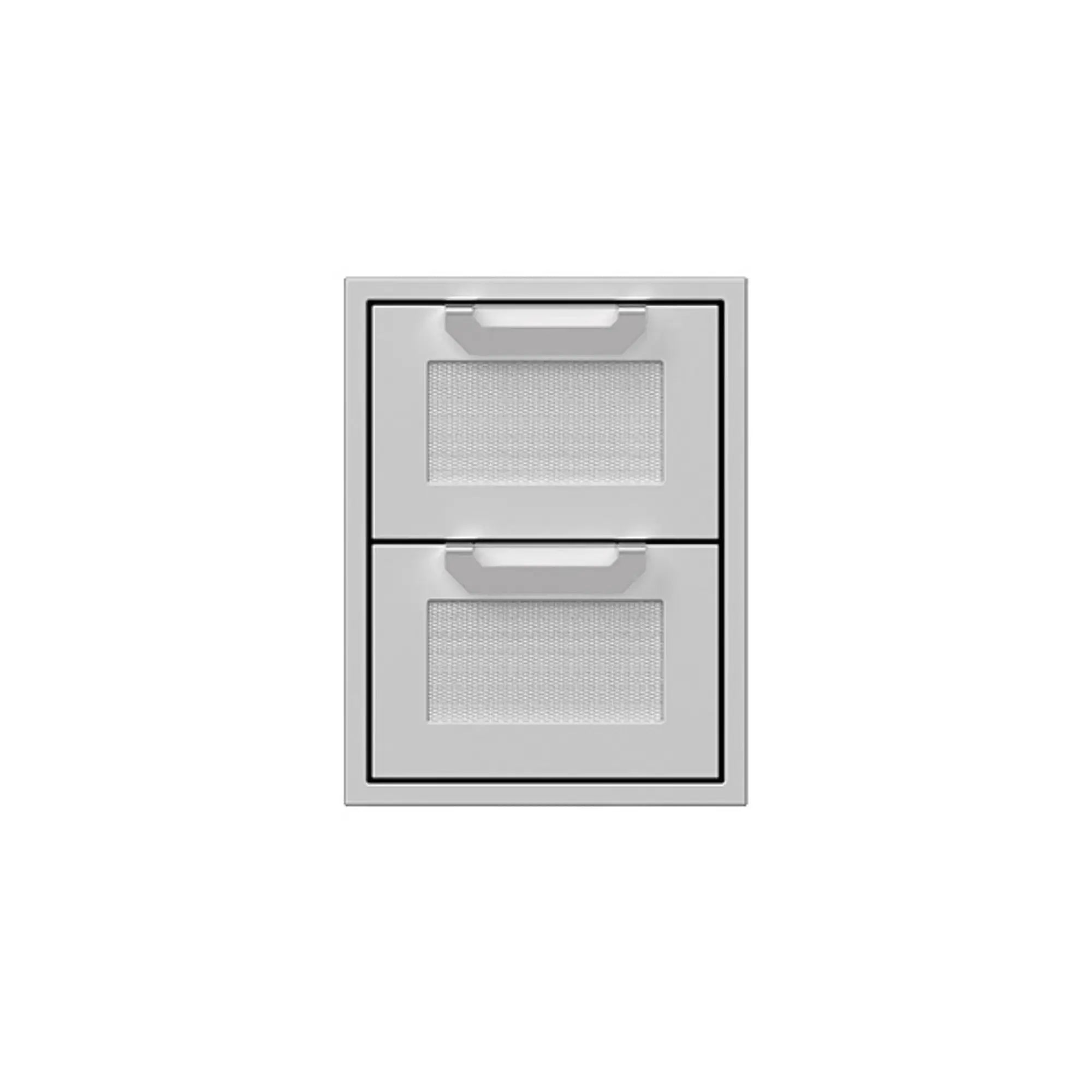 Hestan 16-Inch Outdoor Kitchen Double Storage Drawers Hestan