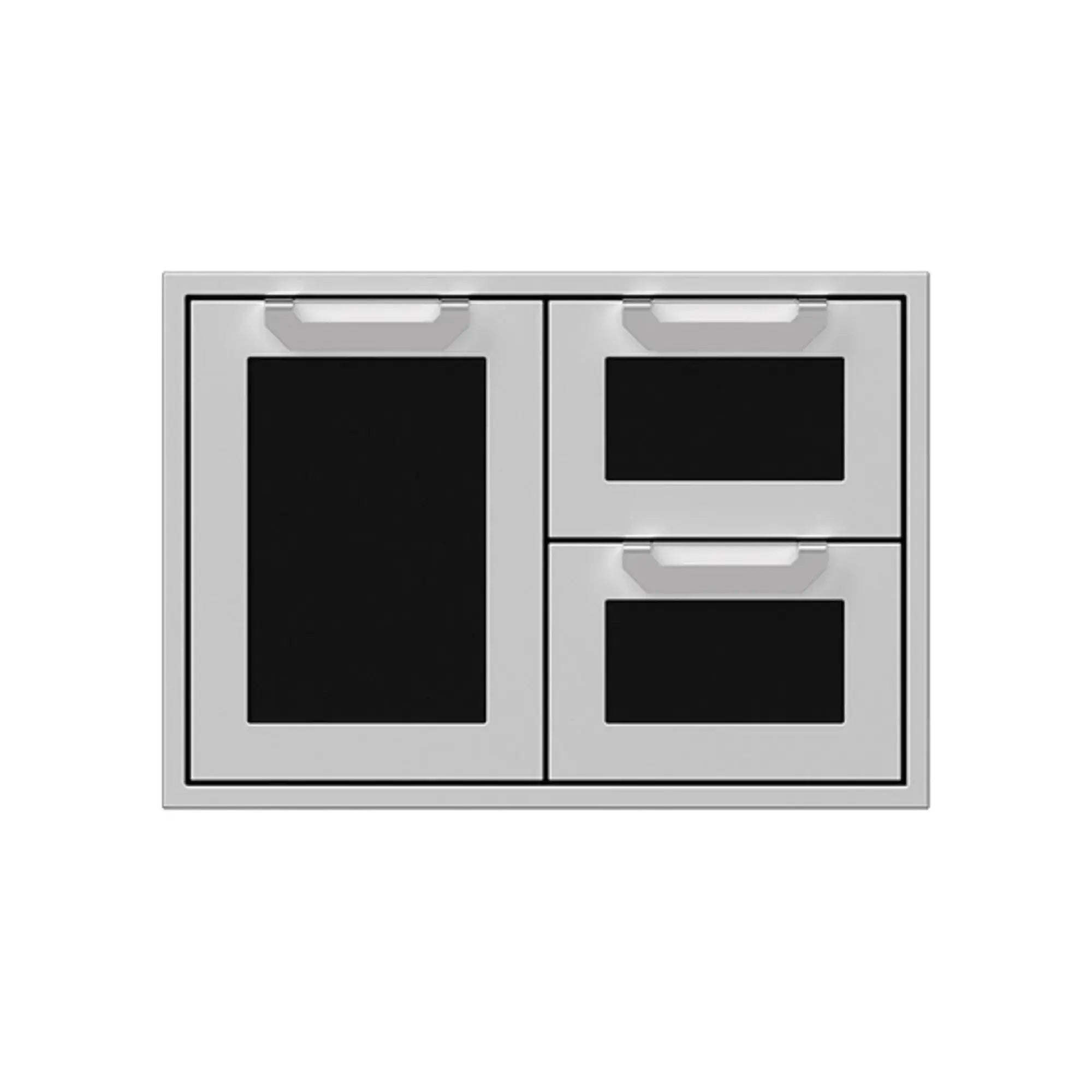 Hestan 30-Inch Outdoor Kitchen Double Drawer & Storage Door Combo Hestan