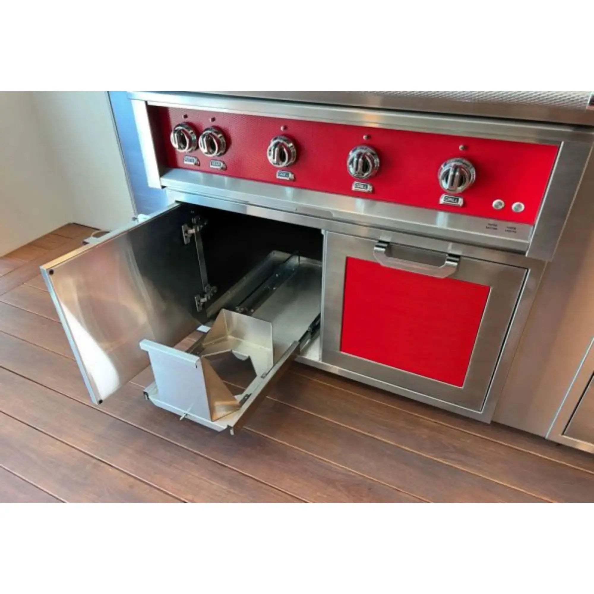 Hestan 30-Inch Outdoor Kitchen Double Storage Doors Hestan