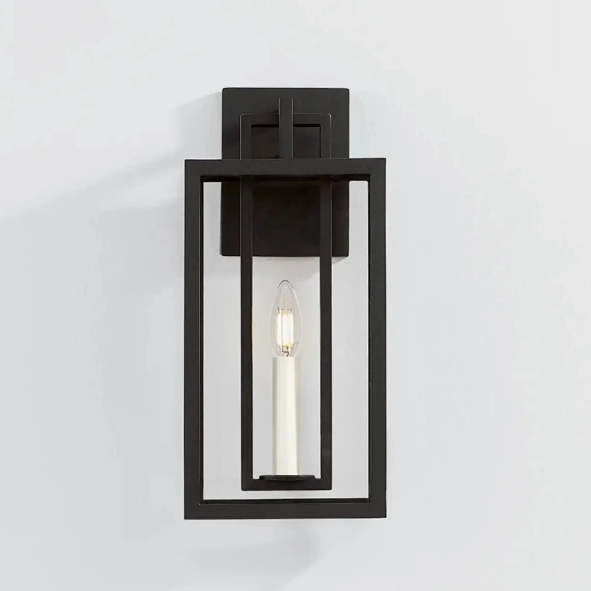 Troy Lighting Amire 16-Inch Outdoor Wall Sconce - Texture Black - Wet Rated - B3616-TBK Troy Lighting