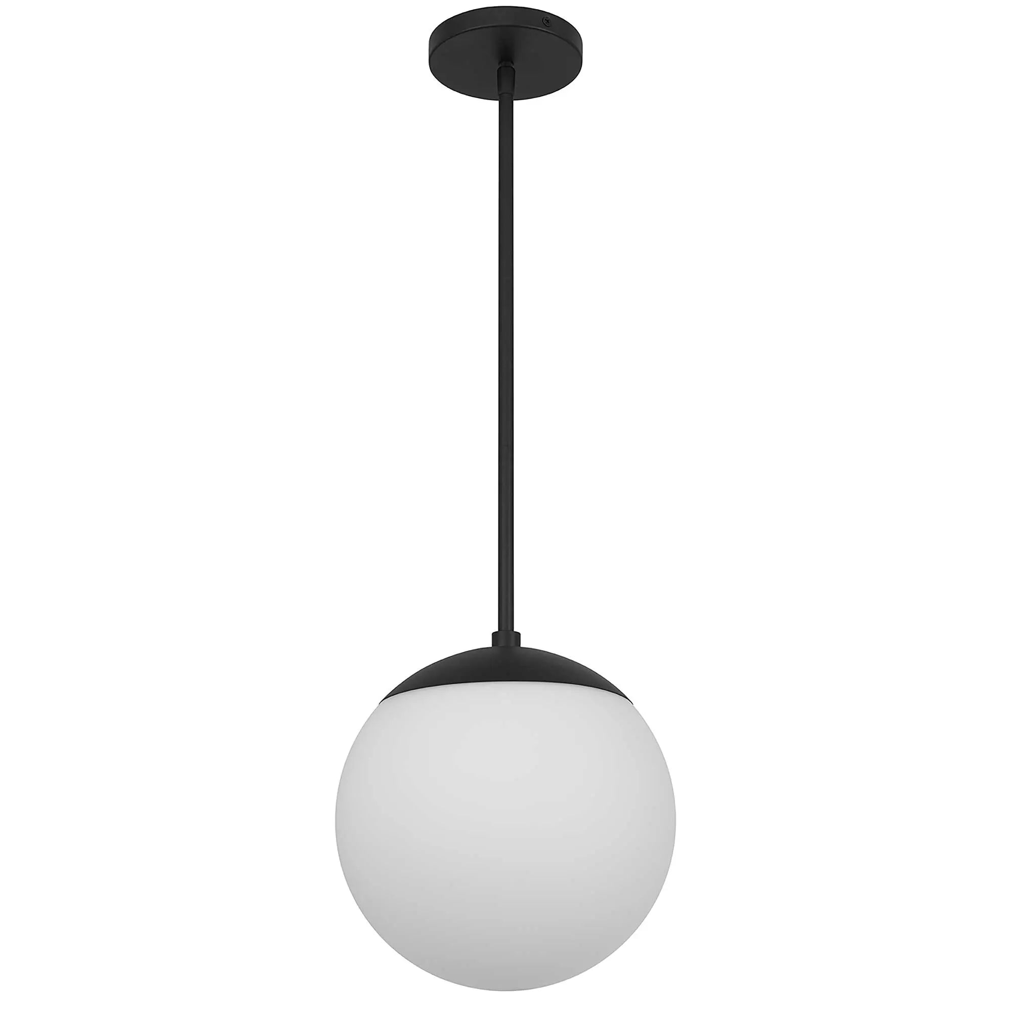 Alteck Rondure 10-Inch Black LED Outdoor Pendant Light - AP0072-5CCT-W-BK - Product Image 2