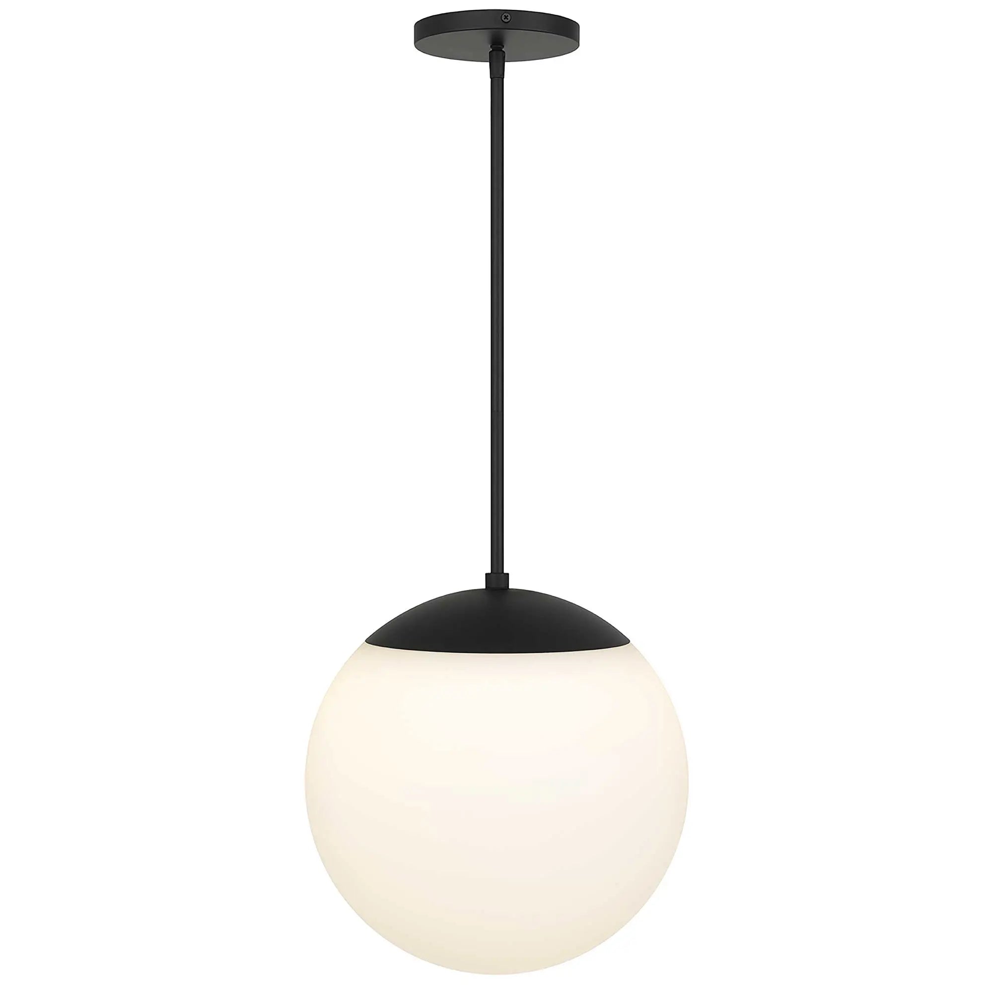 Alteck Rondure 14-Inch Black LED Outdoor Pendant Light - AP0073-5CCT-W-BK - Product Image 4