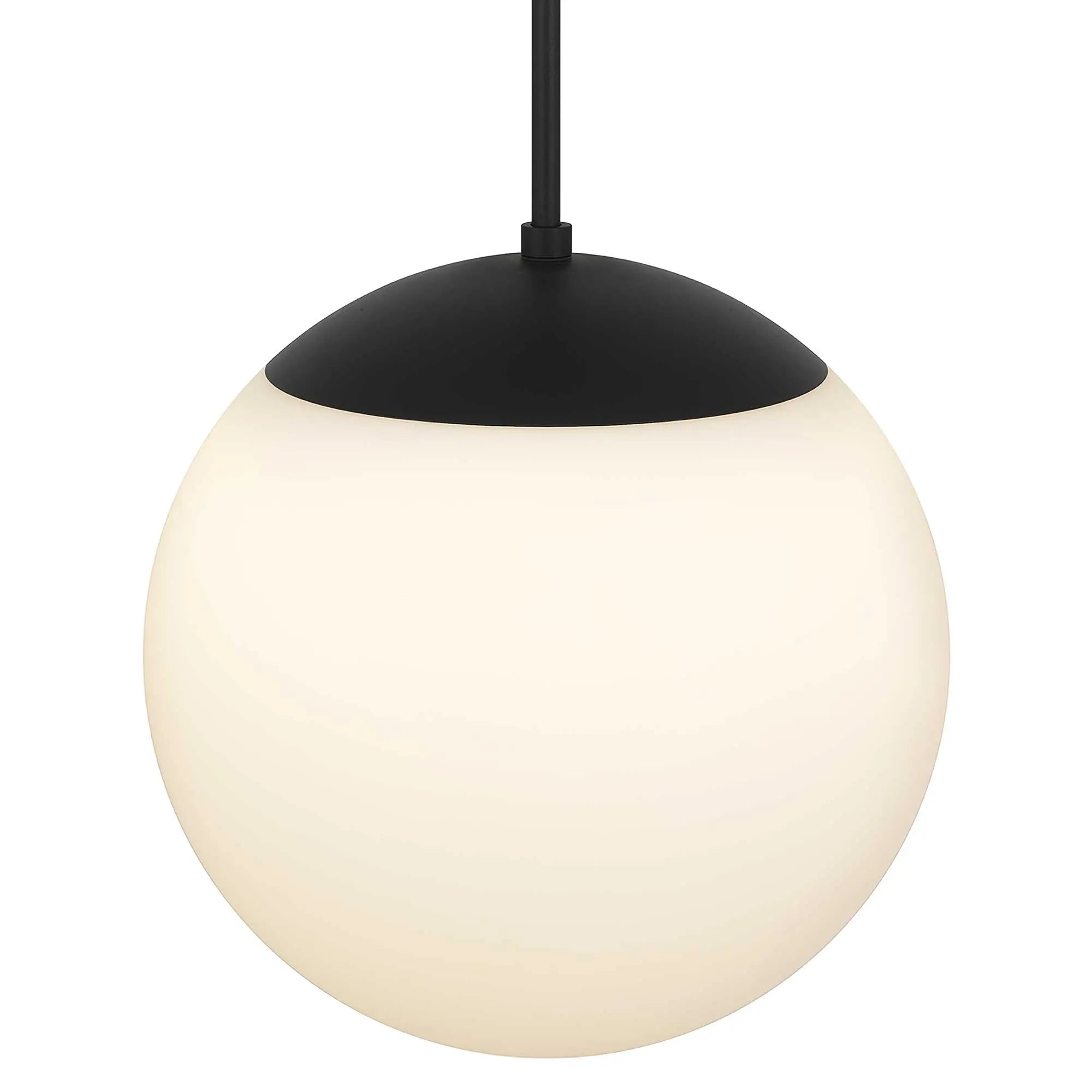 Alteck Rondure 14-Inch Black LED Outdoor Pendant Light - AP0073-5CCT-W-BK - Product Image 5