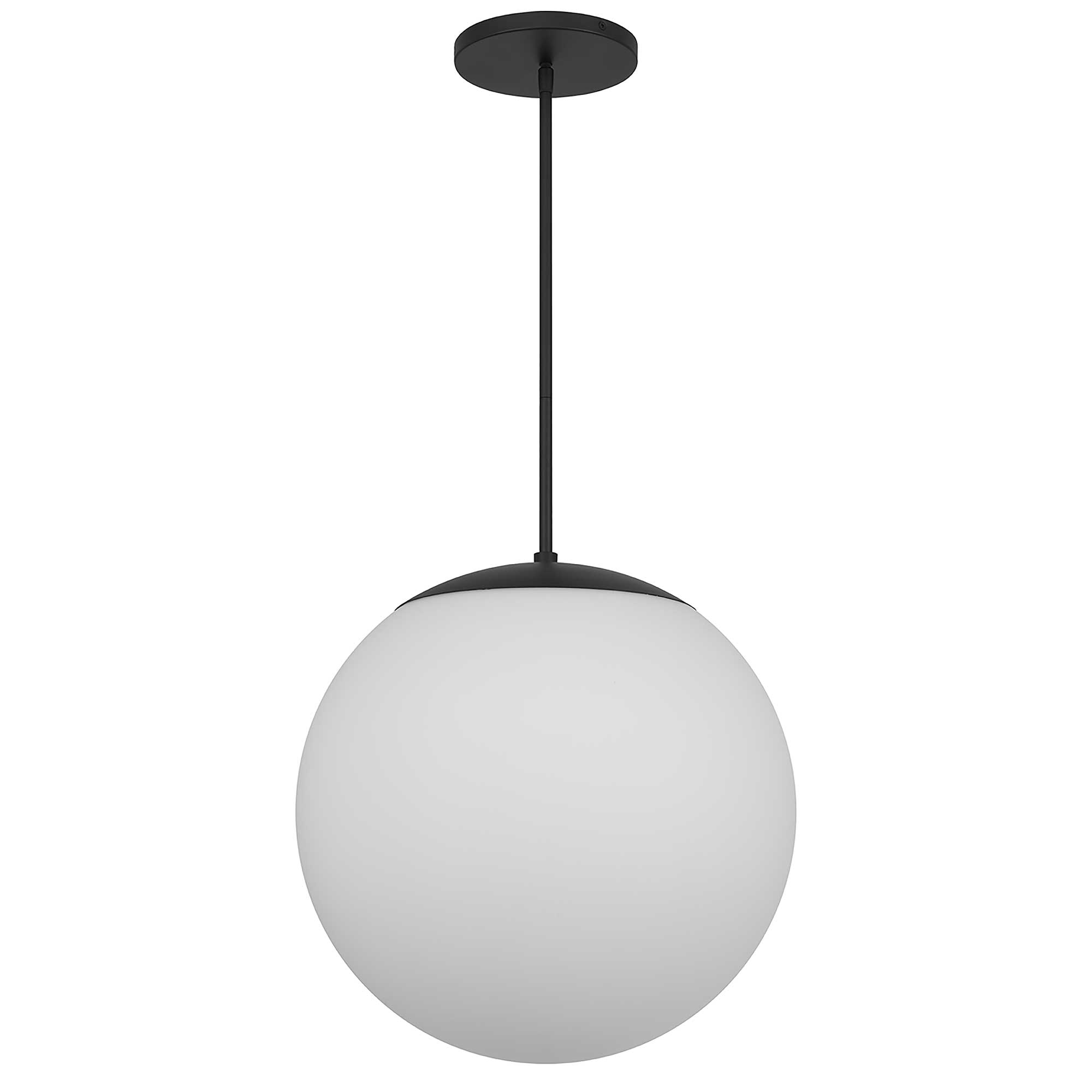 Alteck Rondure 18-Inch Black LED Outdoor Pendant Light - AP0074-5CCT-W-BK - Product Image 2