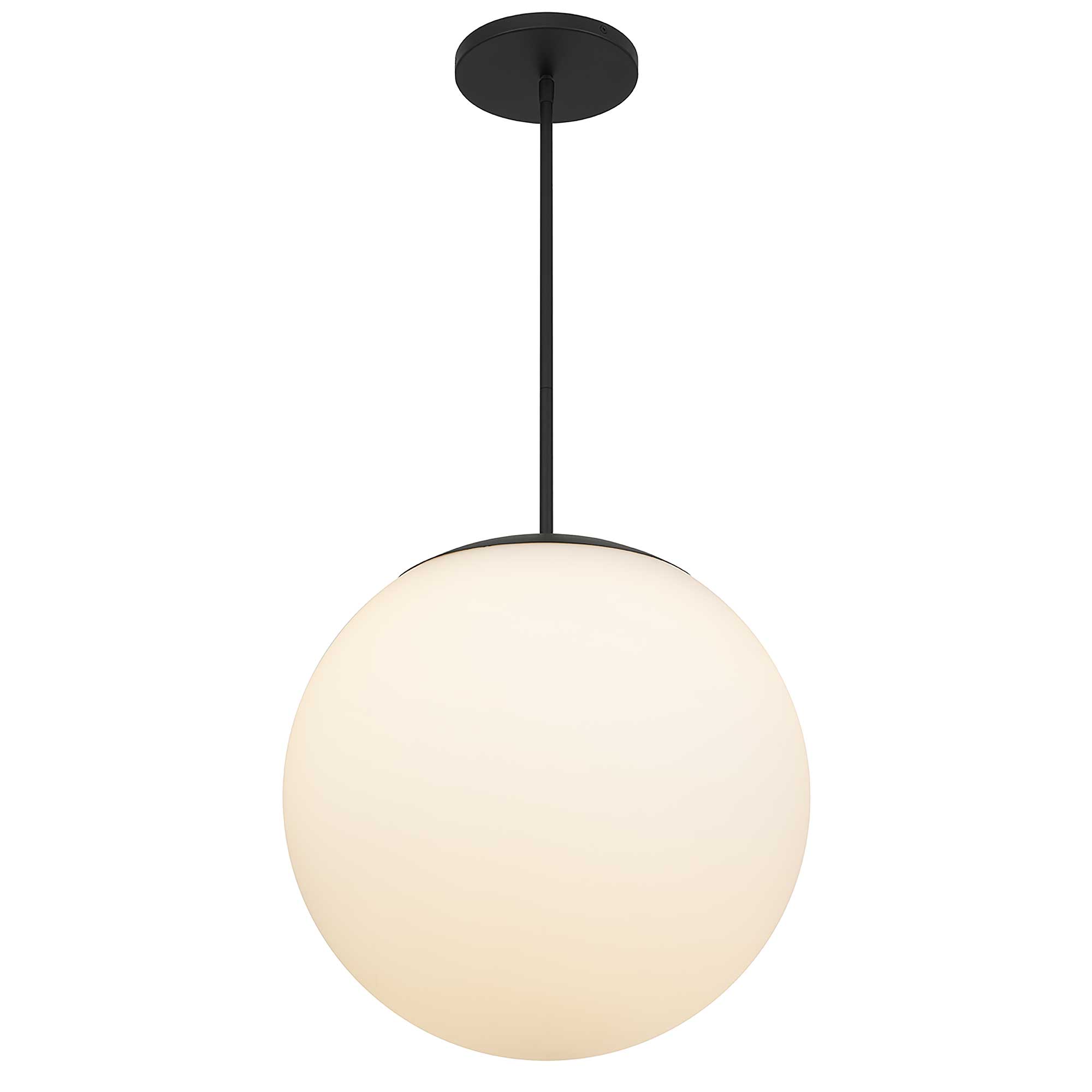 Alteck Rondure 18-Inch Black LED Outdoor Pendant Light - AP0074-5CCT-W-BK - Product Image 3