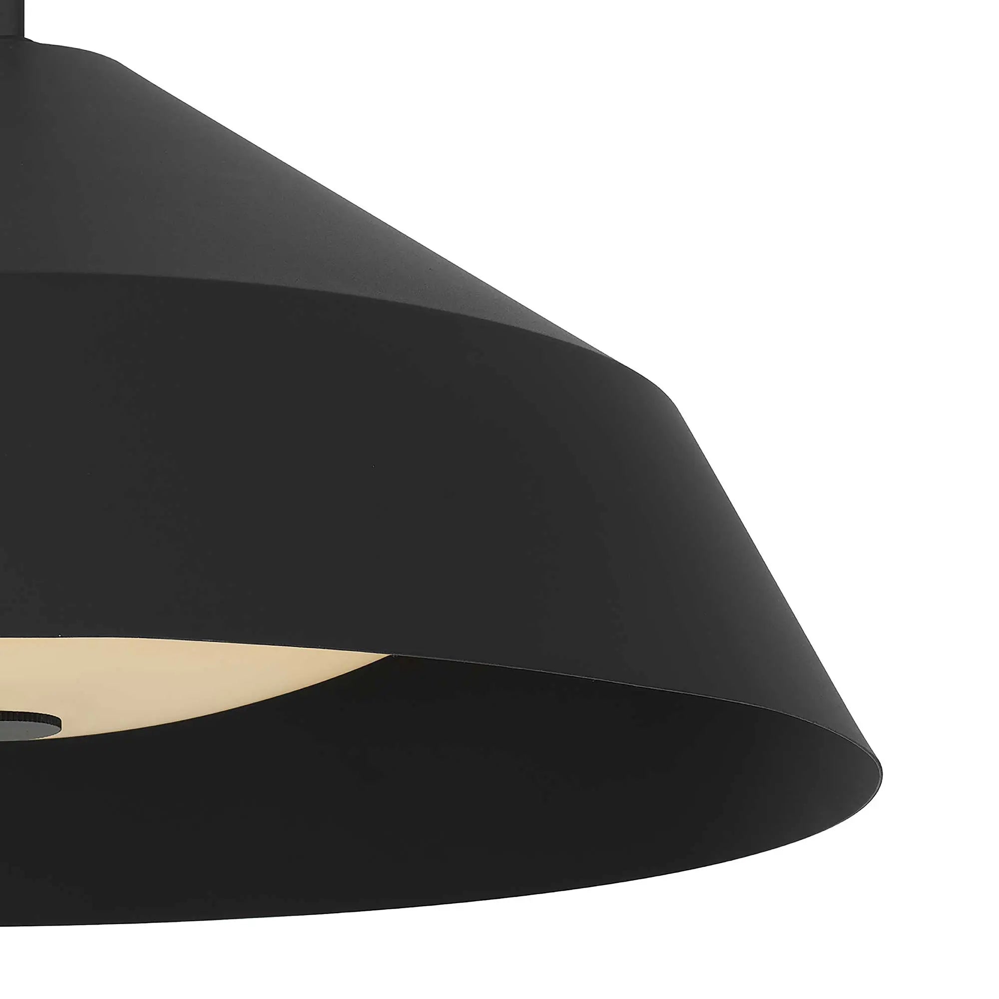 Alteck Nin 22-Inch Black LED Outdoor Pendant Light - AP0076-5CCT-W-BK - Product Image 5