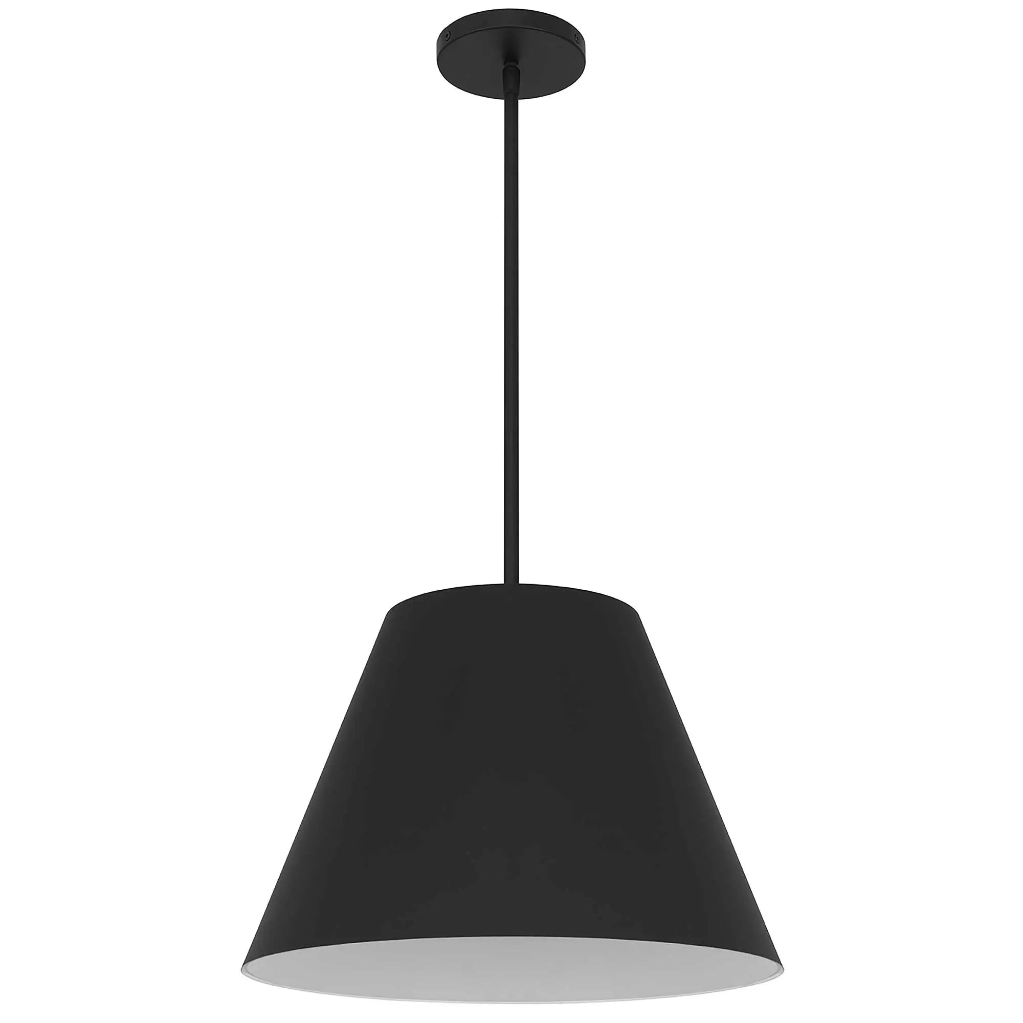 Alteck Jaz 16-Inch Black LED Outdoor Pendant Light - AP0077-5CCT-W-BK - Product Image 2